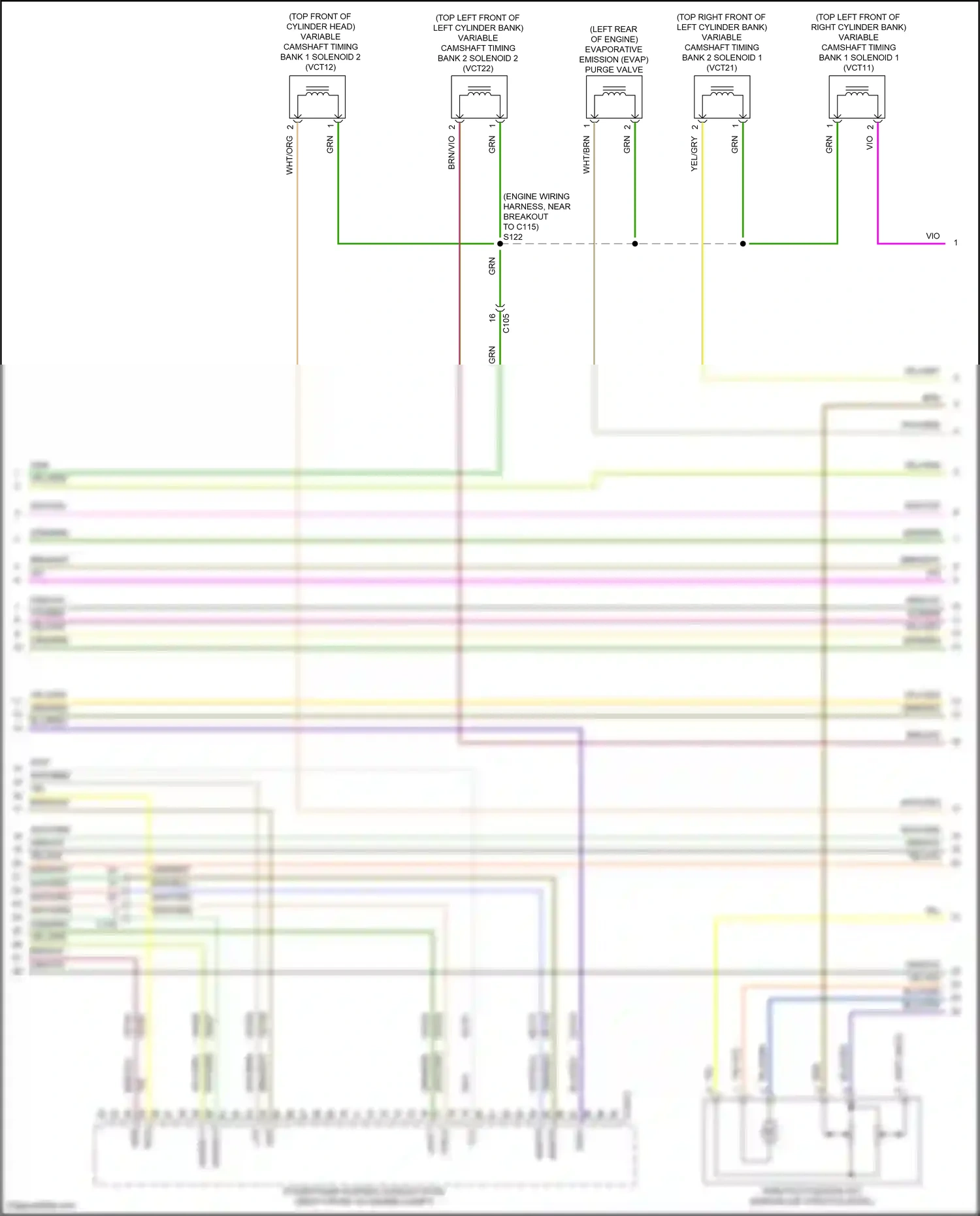 Wiring diagram wht/org for Ford Explorer VI (2019-2024) (59 of 74)