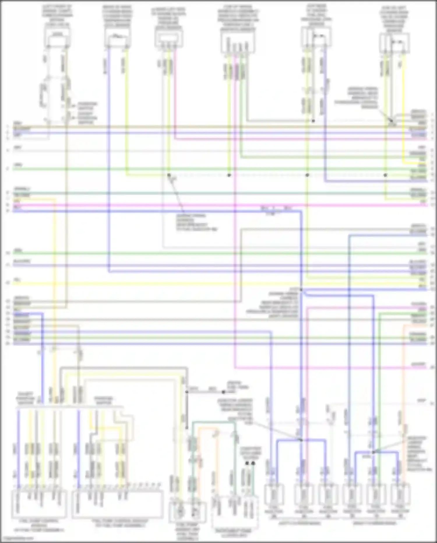 F-150 Ford XIII facelift (2017-2020): Wiring diagram engine performance 3.5l turbo (5 of 7)