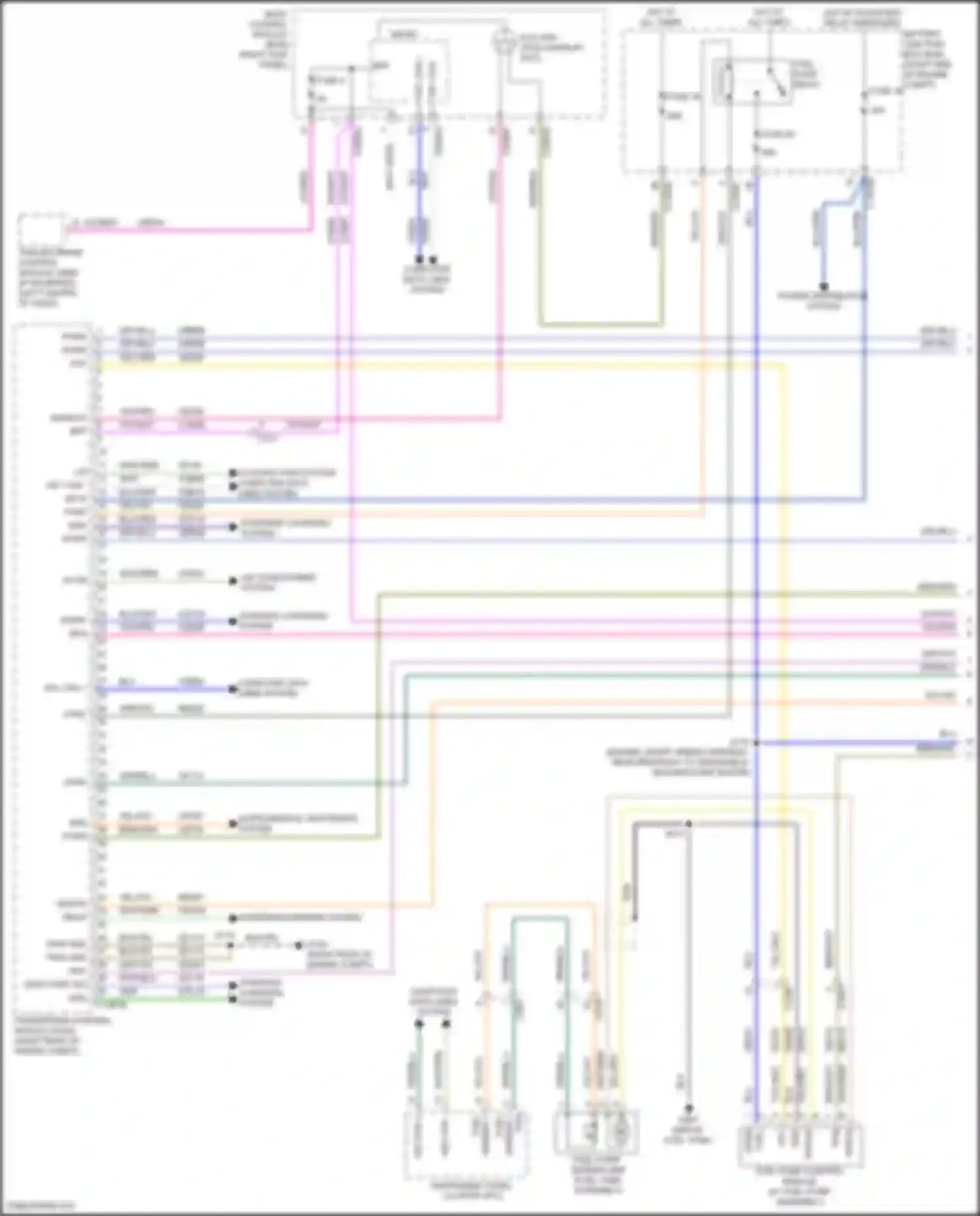 F-150 Ford XIII facelift (2017-2020): Wiring diagram engine performance 5.0l flex fuel (1 of 12)