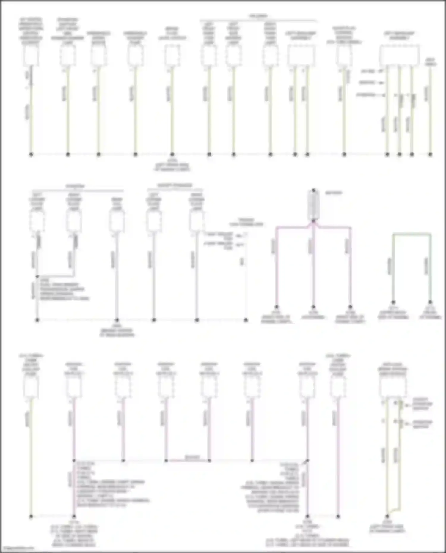 F-150 Ford XIII facelift (2017-2020): Ground distribution circuit (1 of 8)