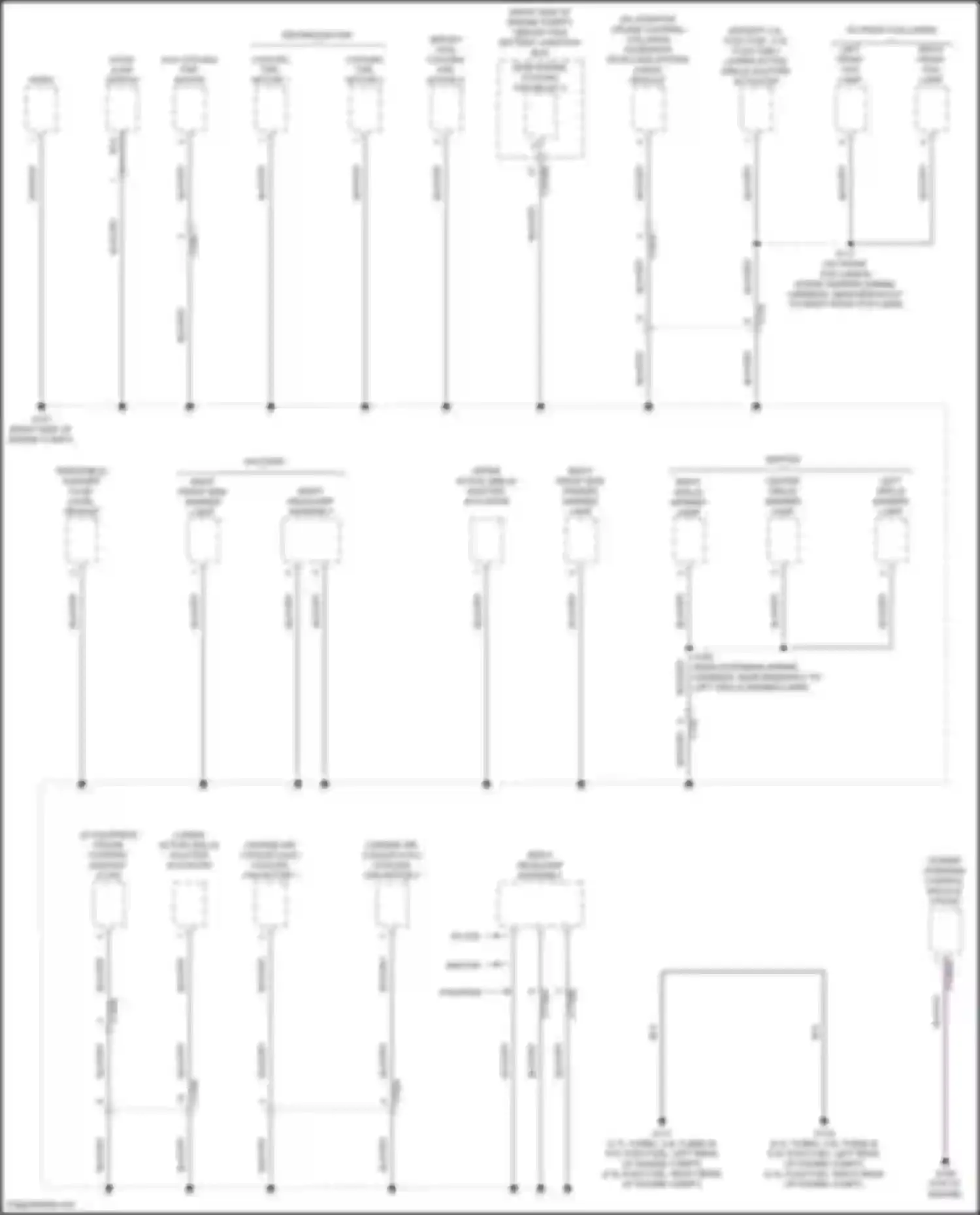 F-150 Ford XIII facelift (2017-2020): Ground distribution circuit (2 of 8)