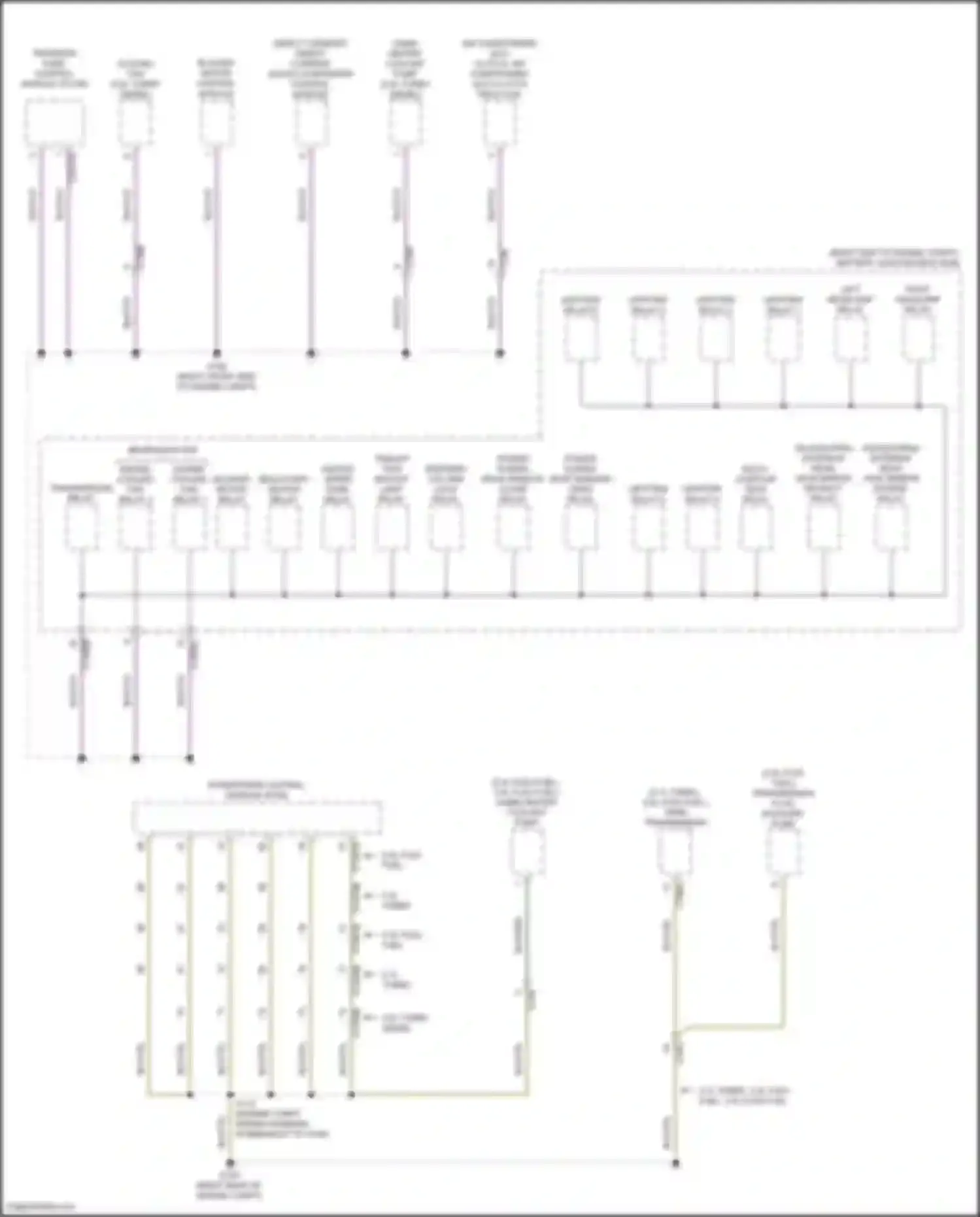 F-150 Ford XIII facelift (2017-2020): Ground distribution circuit (3 of 8)