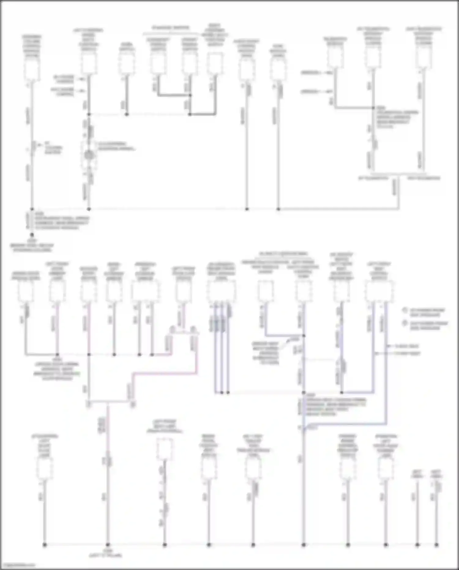 F-150 Ford XIII facelift (2017-2020): Ground distribution circuit (5 of 8)