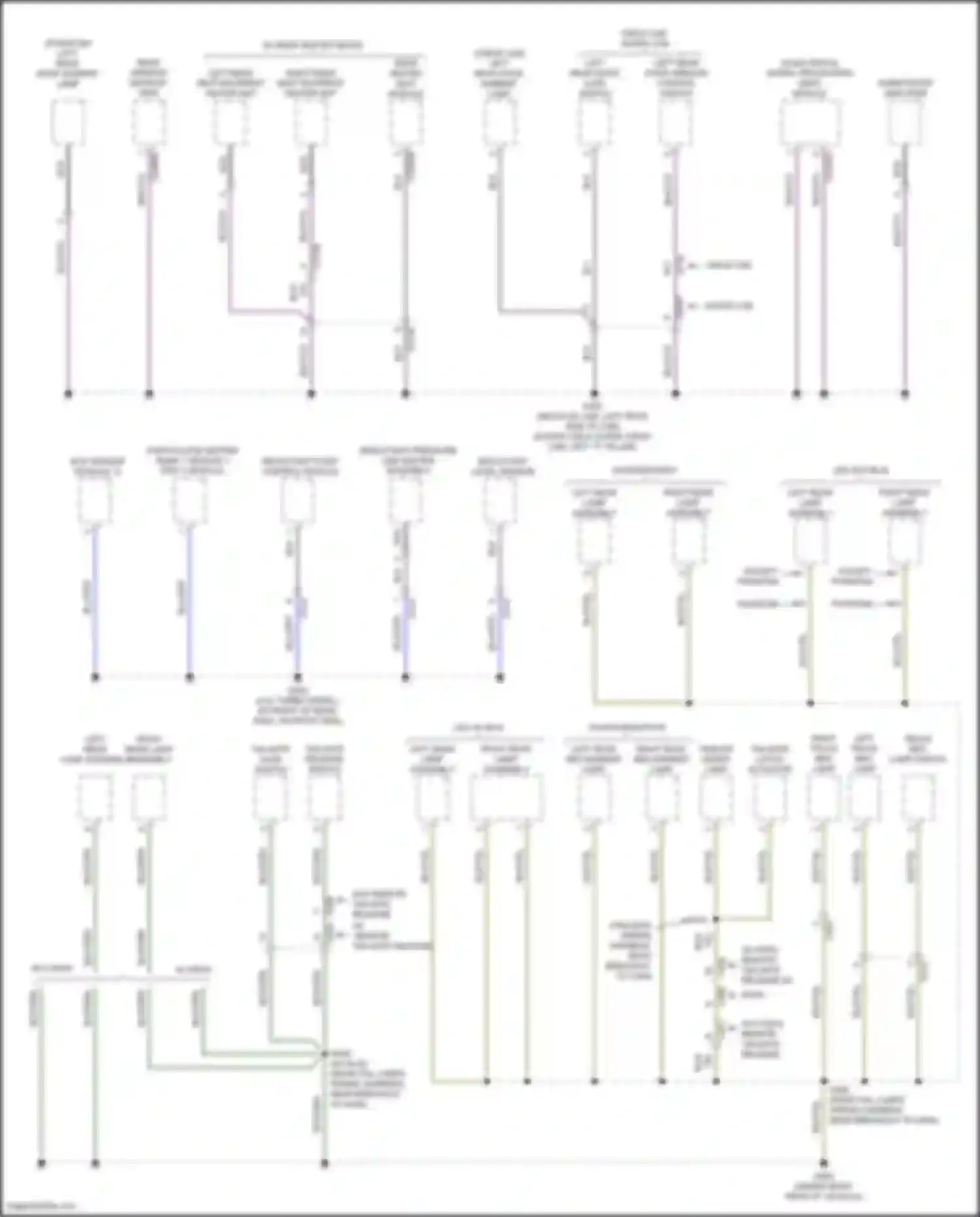 F-150 Ford XIII facelift (2017-2020): Ground distribution circuit (7 of 8)