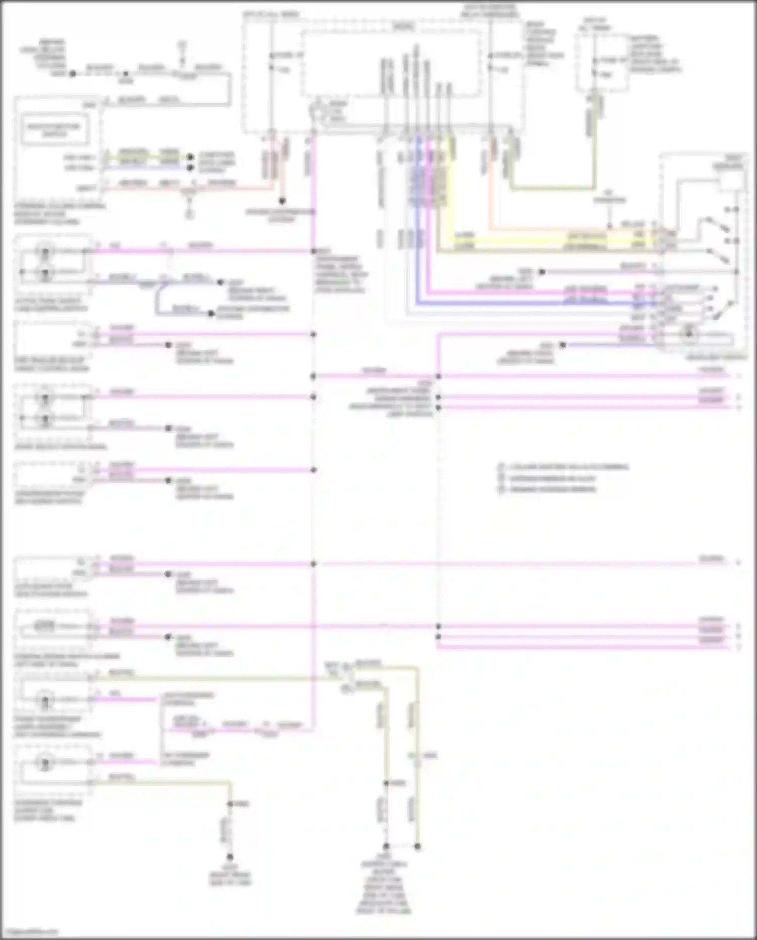 F-150 Ford XIII facelift (2017-2020): Instrument illumination circuit (1 of 2)