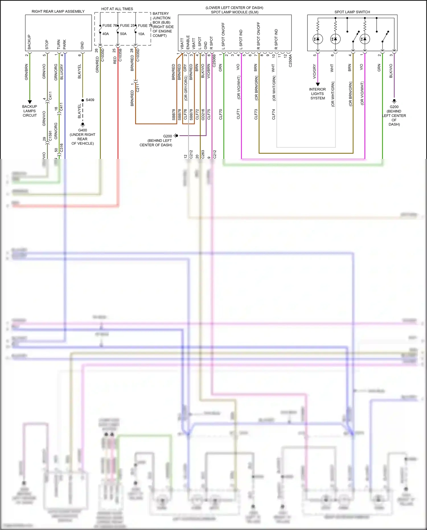 Wiring diagram auto start stop deactivation switch for Ford F-150 XIII facelift (2017-2020) (1 of 4)