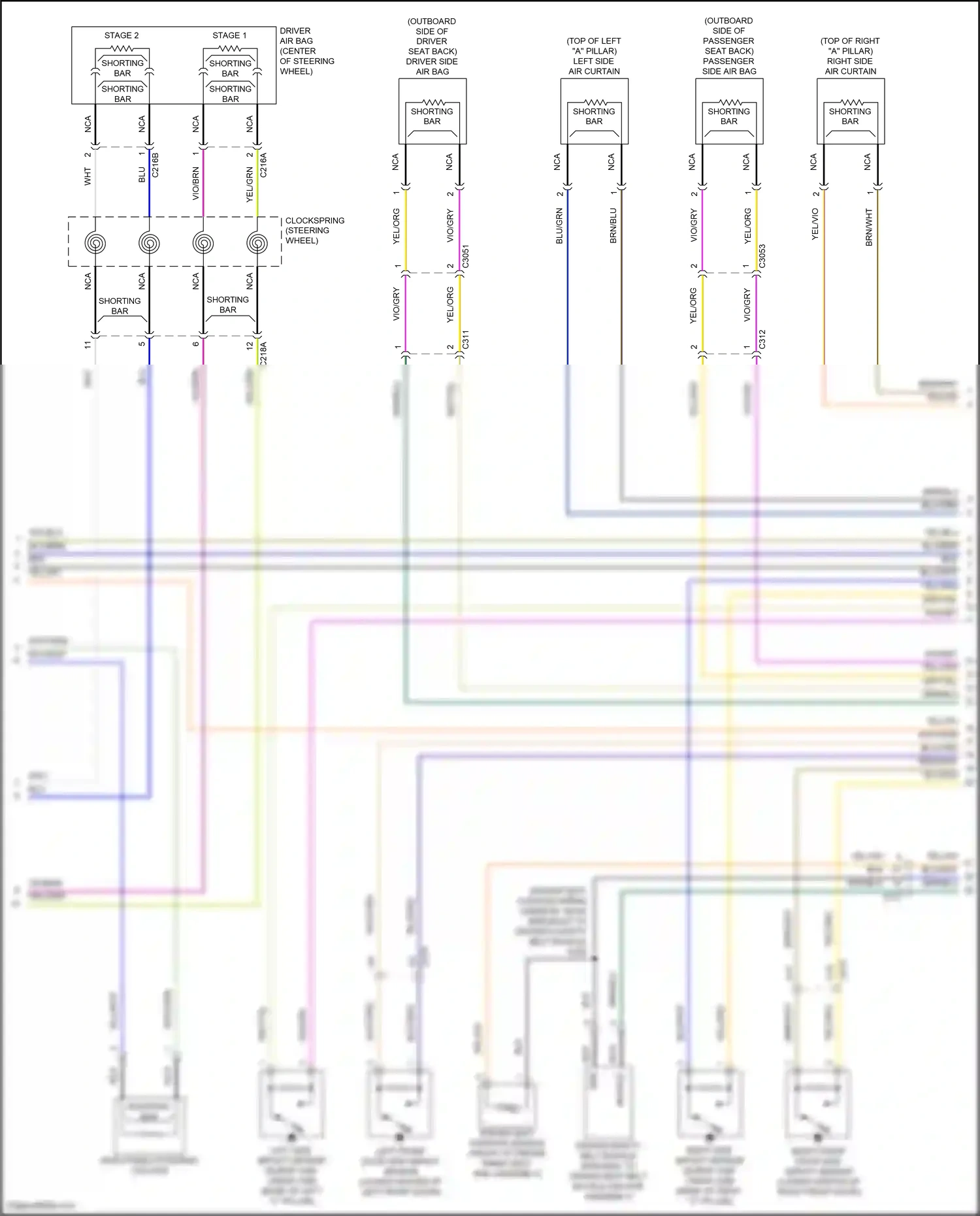 Wiring diagram clock- spring for Ford F-150 XIII facelift (2017-2020) (1 of 1)