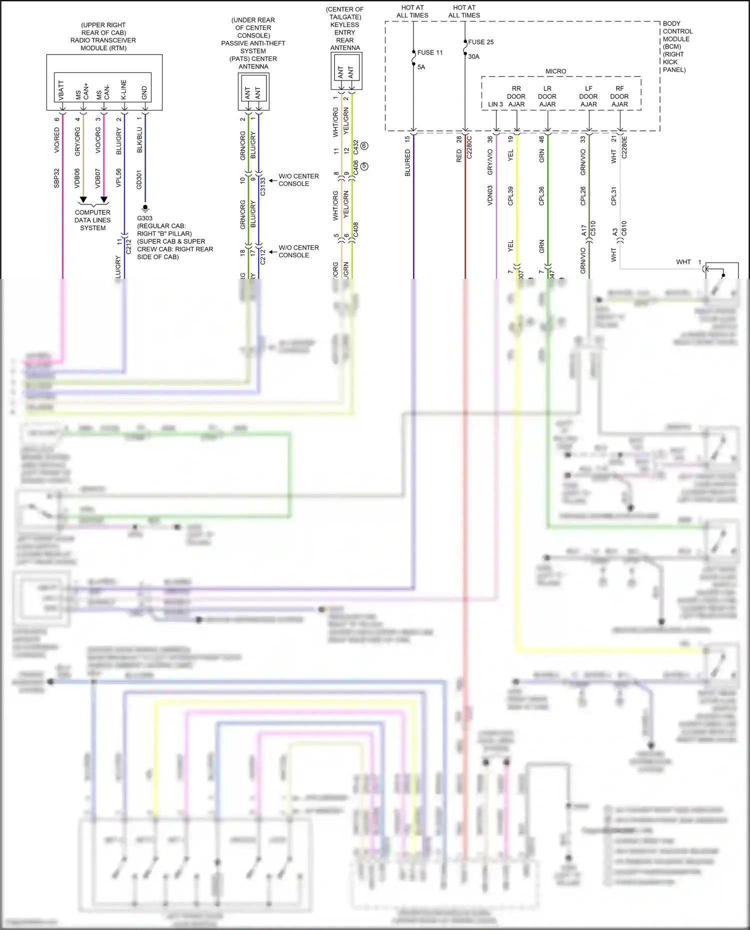 Wiring diagram computer data lines system for Ford F-150 XIII facelift (2017-2020) (26 of 122)