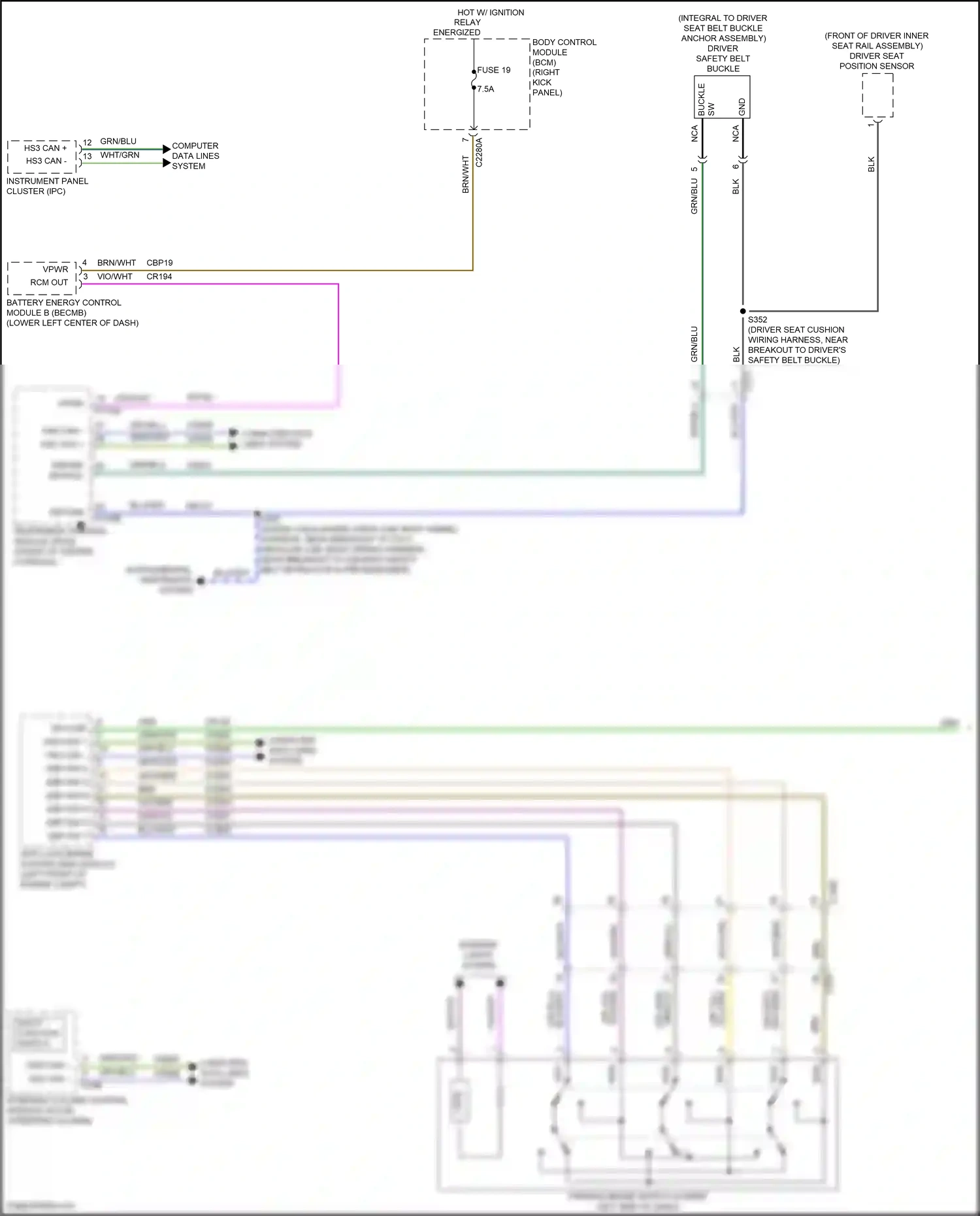 Wiring diagram computer data lines system for Ford F-150 XIII facelift (2017-2020) (41 of 122)