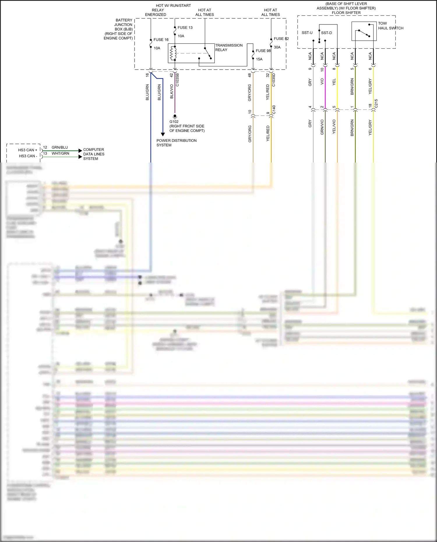 Wiring diagram computer data lines system for Ford F-150 XIII facelift (2017-2020) (107 of 122)