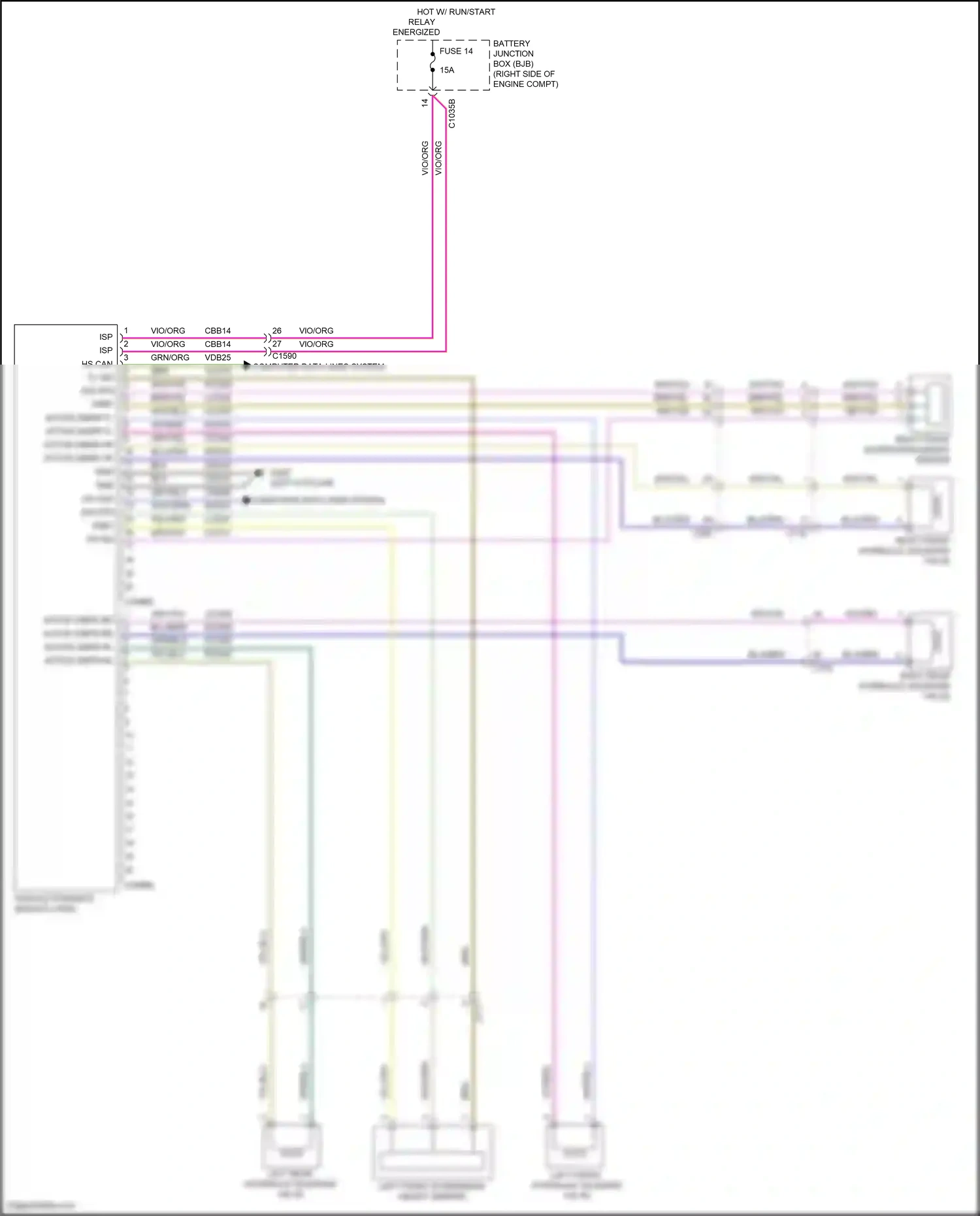 Wiring diagram computer data lines system for Ford F-150 XIII facelift (2017-2020) (37 of 122)