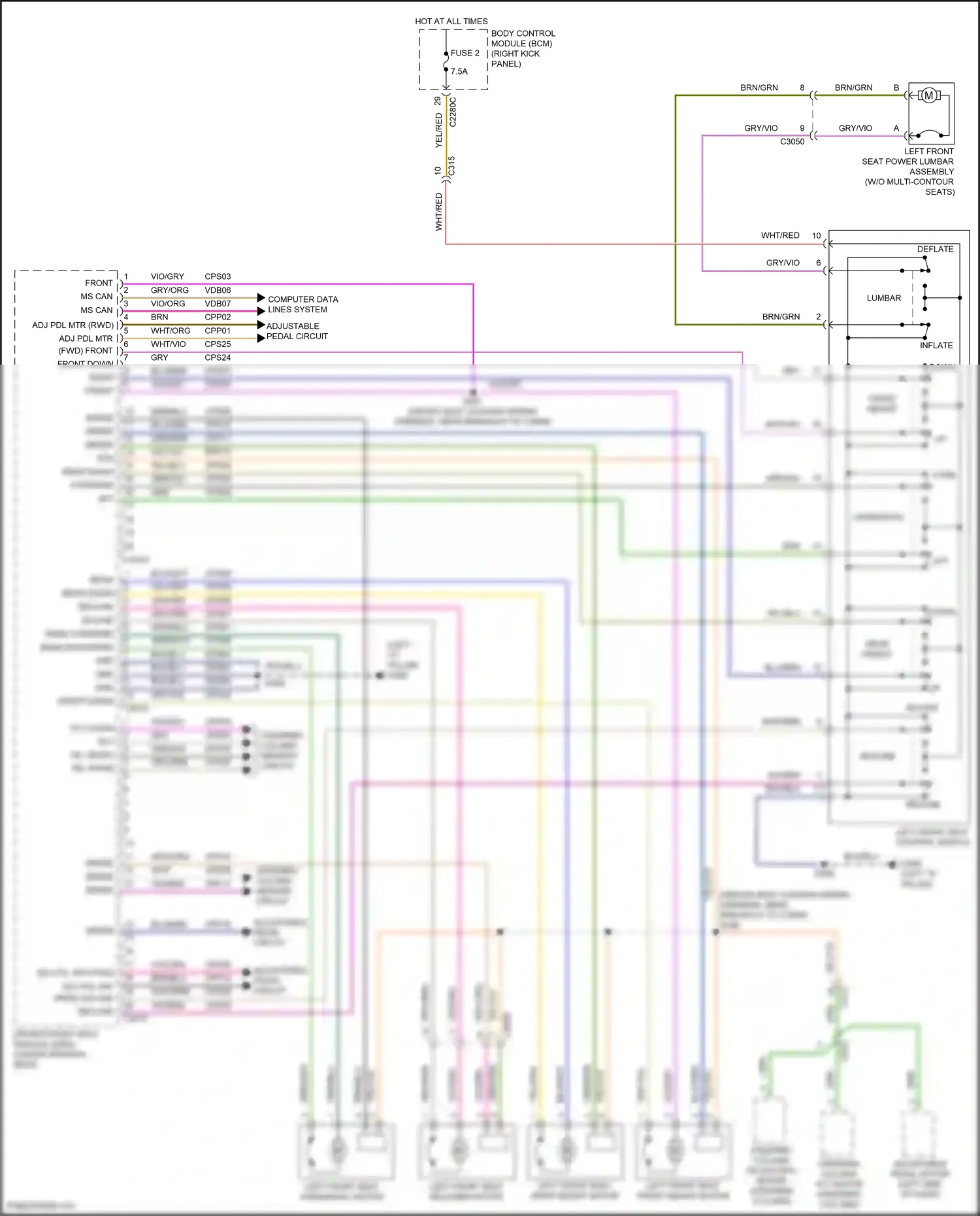Wiring diagram computer data lines system for Ford F-150 XIII facelift (2017-2020) (84 of 122)