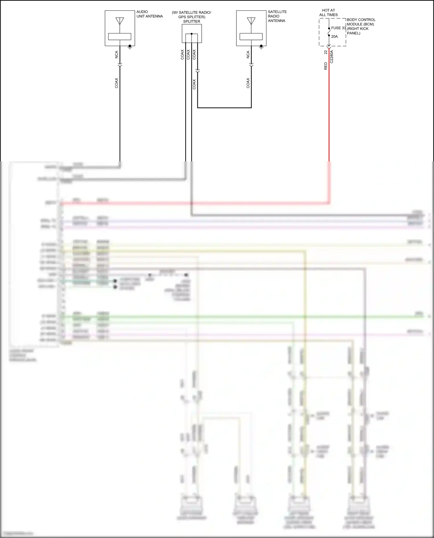 Wiring diagram computer data lines system for Ford F-150 XIII facelift (2017-2020) (48 of 122)
