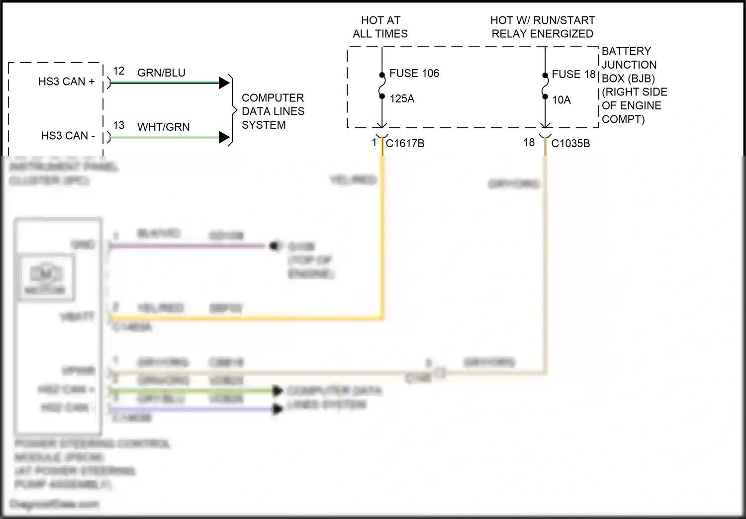 Wiring diagram computer data lines system for Ford F-150 XIII facelift (2017-2020) (2 of 122)