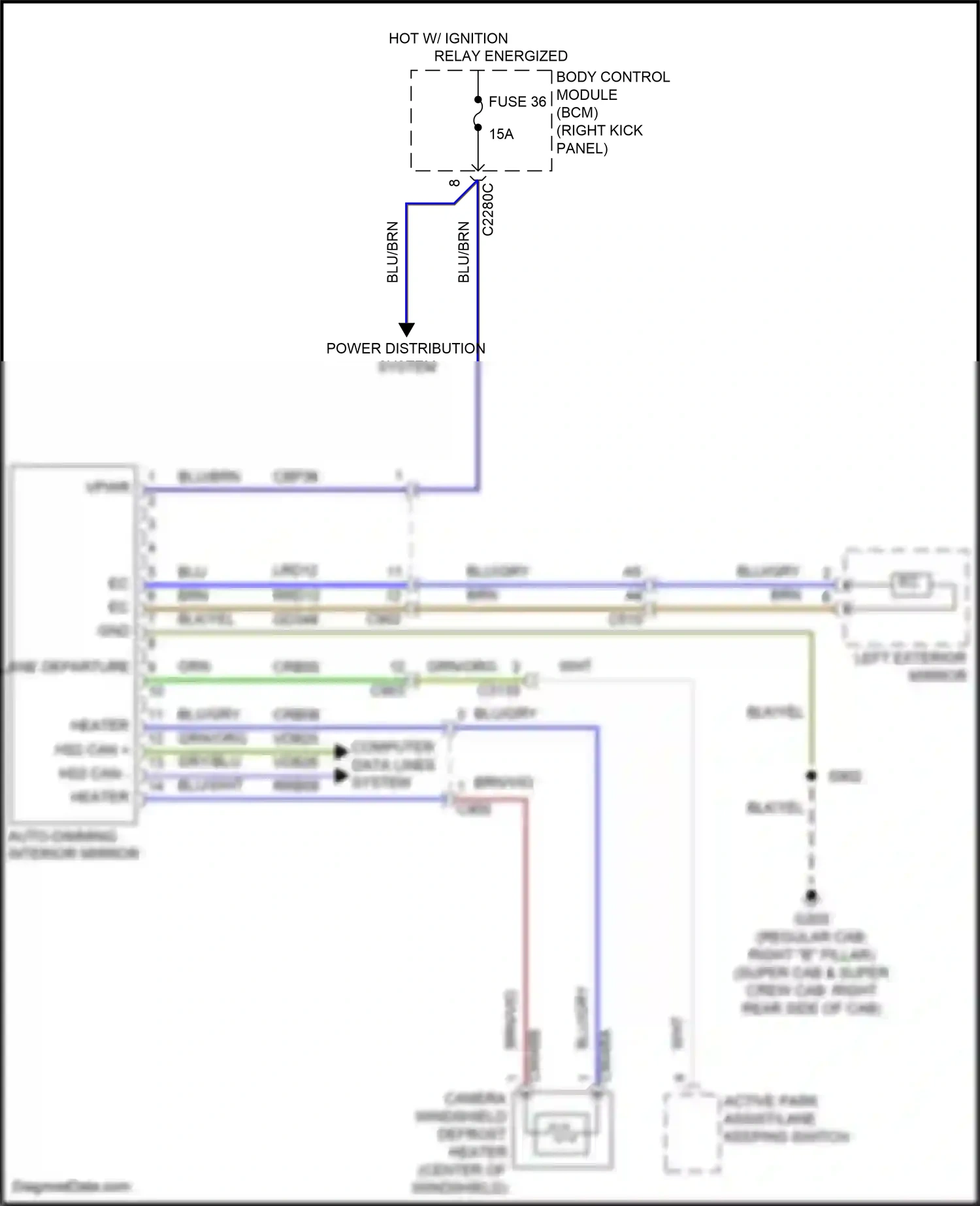 Wiring diagram computer data lines system for Ford F-150 XIII facelift (2017-2020) (13 of 122)