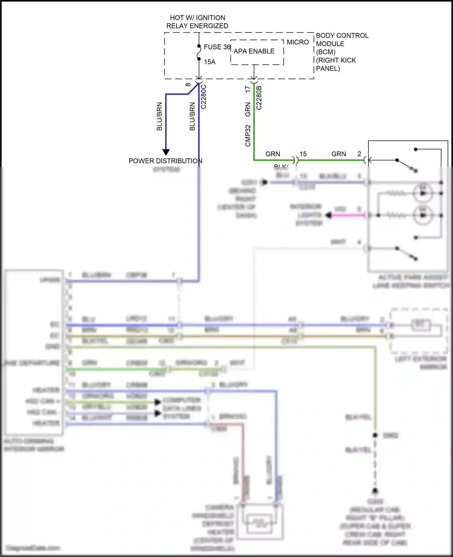 Wiring diagram computer data lines system for Ford F-150 XIII facelift (2017-2020) (69 of 122)