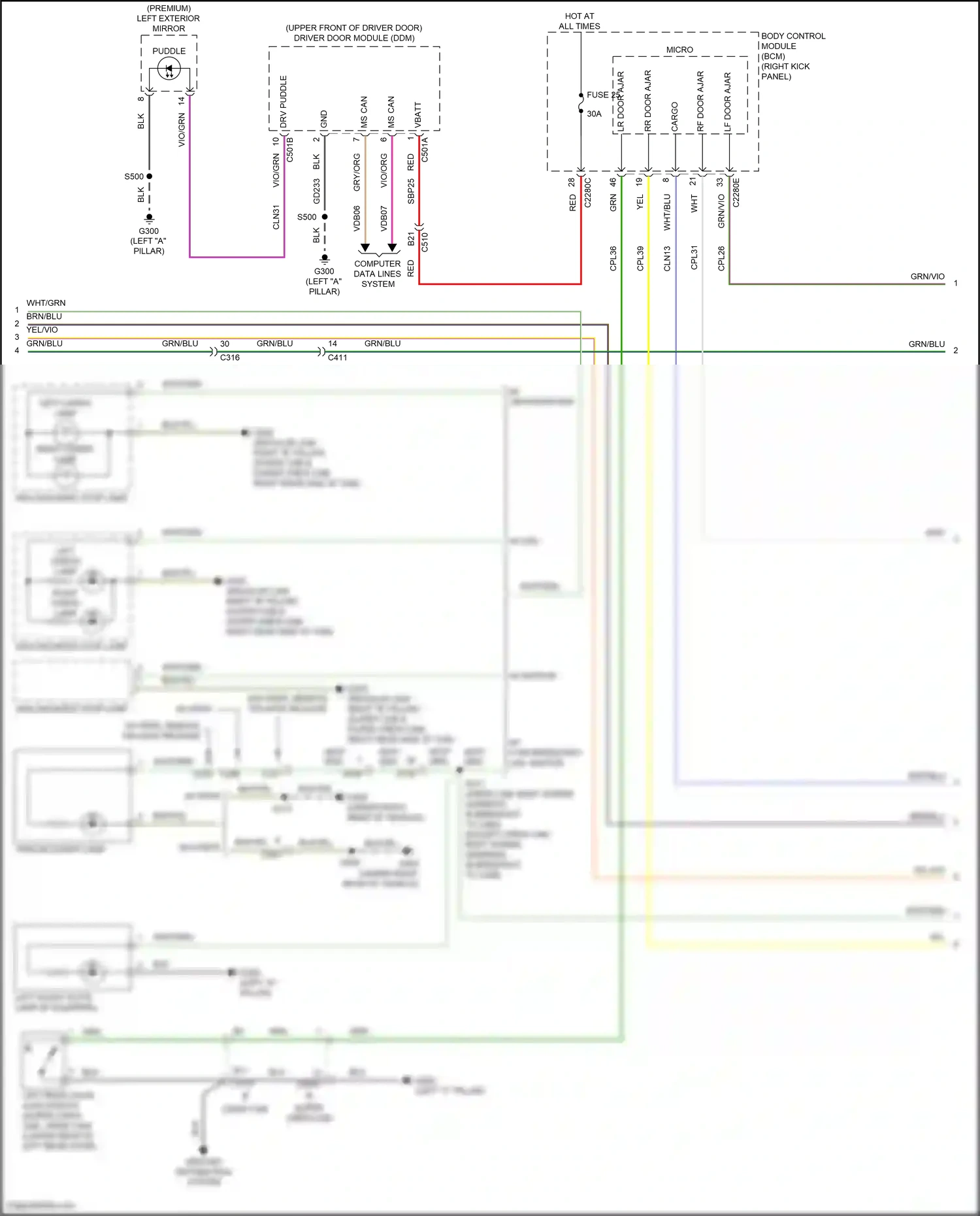 Wiring diagram computer data lines system for Ford F-150 XIII facelift (2017-2020) (21 of 122)