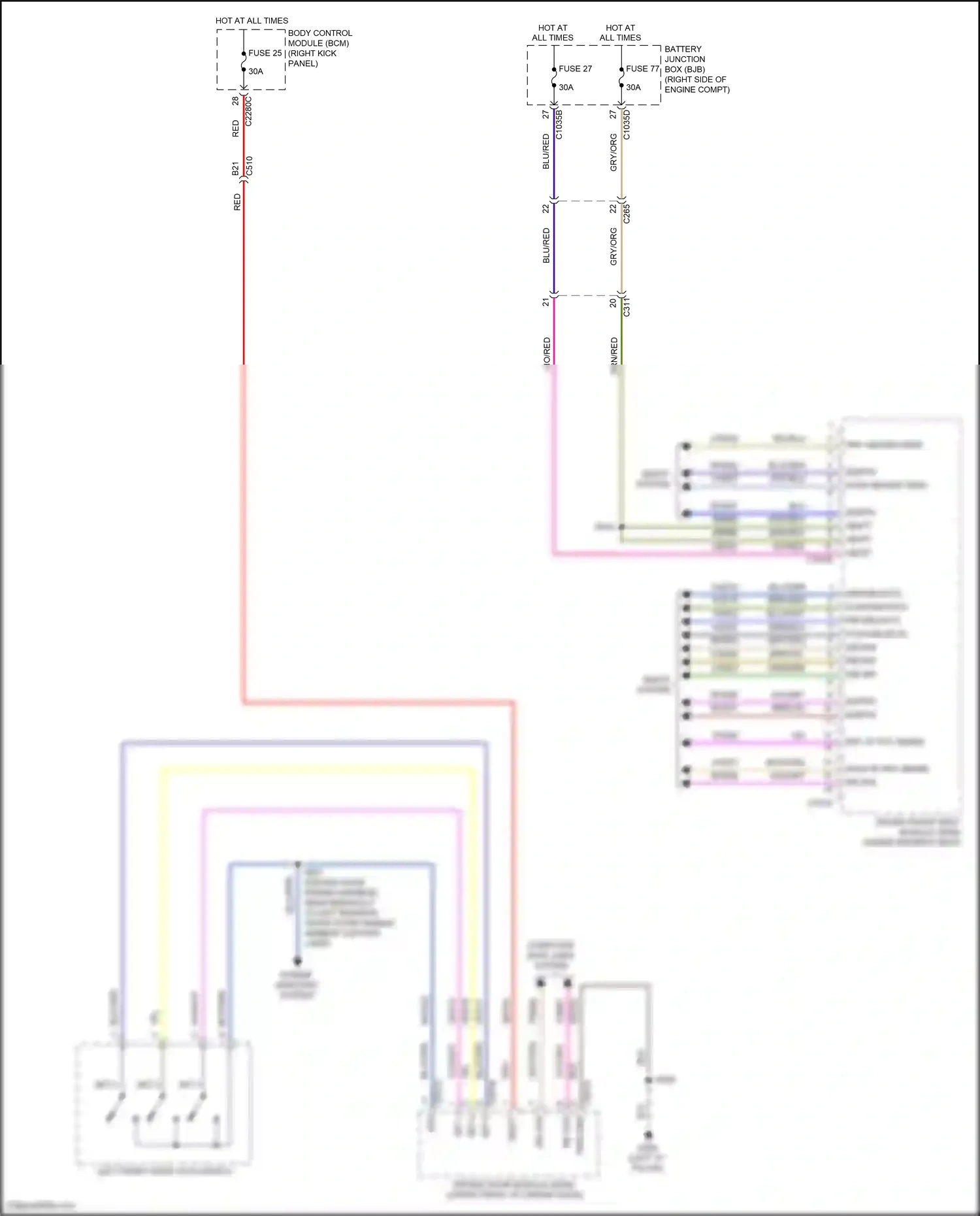 Wiring diagram computer data lines system for Ford F-150 XIII facelift (2017-2020) (85 of 122)