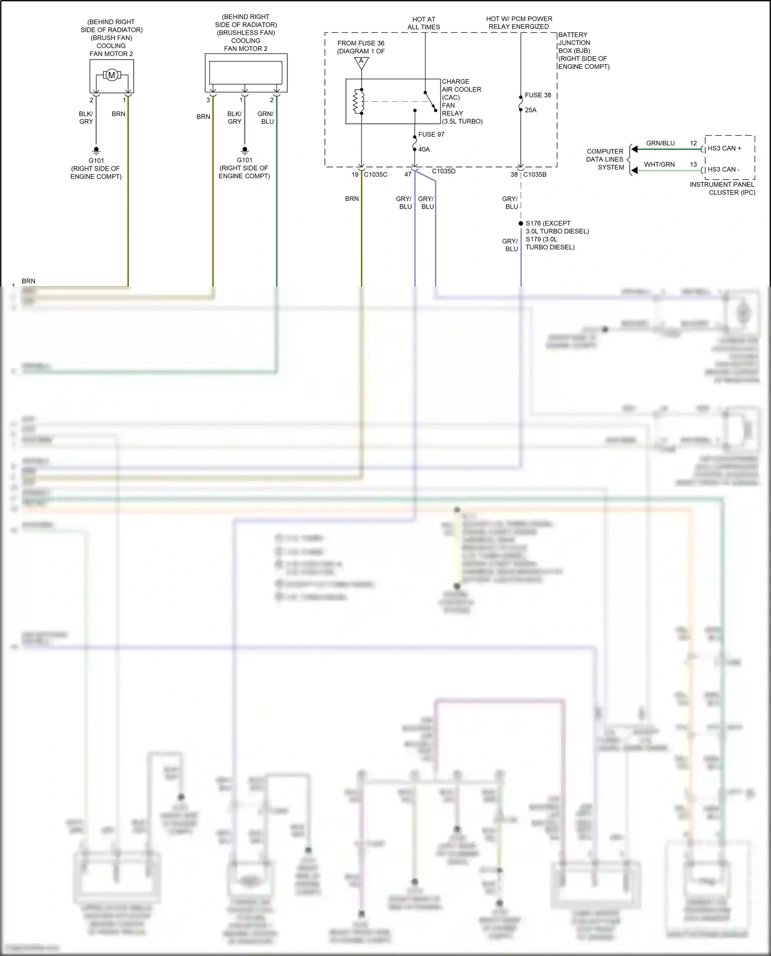 Wiring diagram computer data lines system for Ford F-150 XIII facelift (2017-2020) (36 of 122)