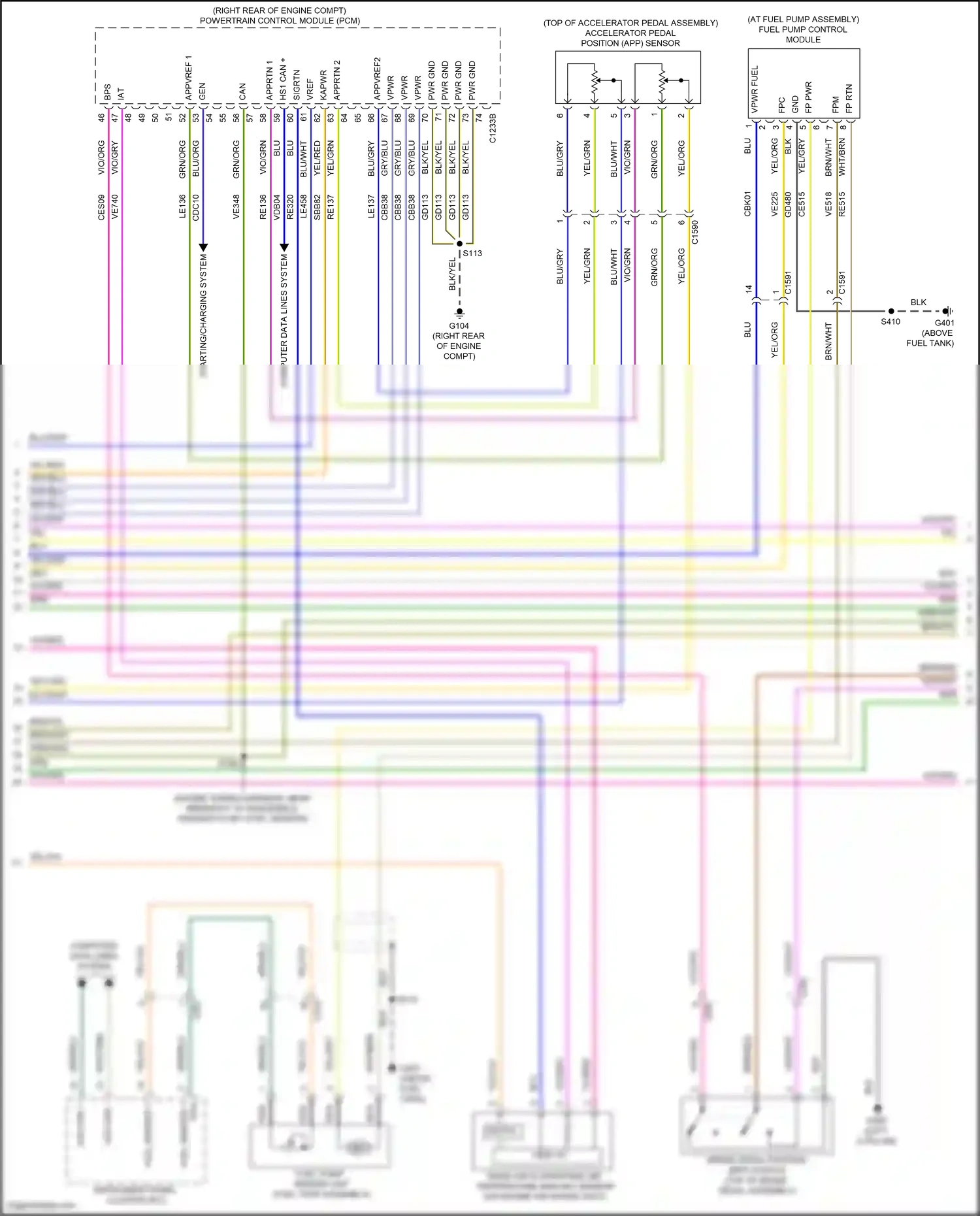 Wiring diagram computer data lines system for Ford F-150 XIII facelift (2017-2020) (116 of 122)