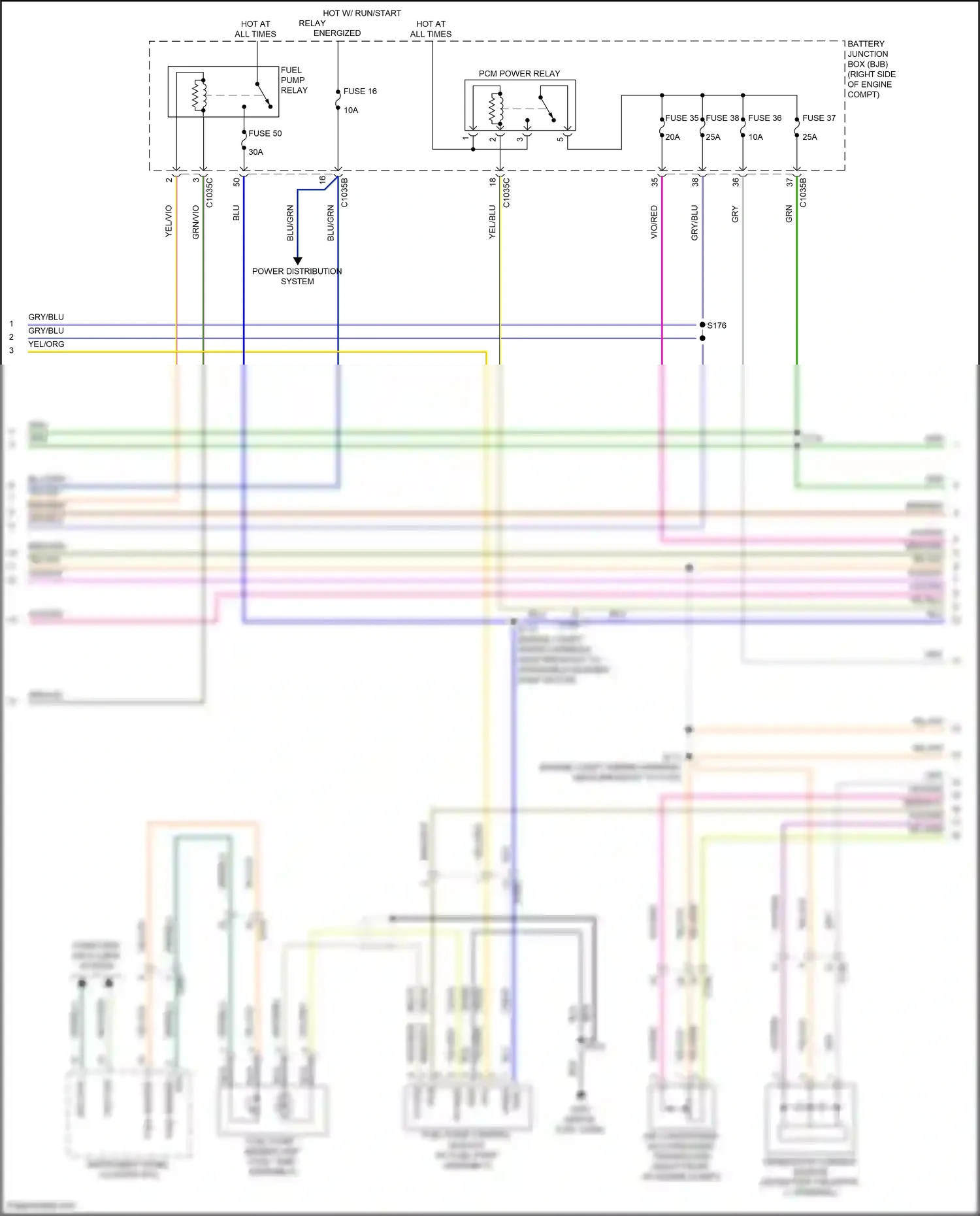 Wiring diagram generator current sensor for Ford F-150 XIII facelift (2017-2020) (5 of 6)