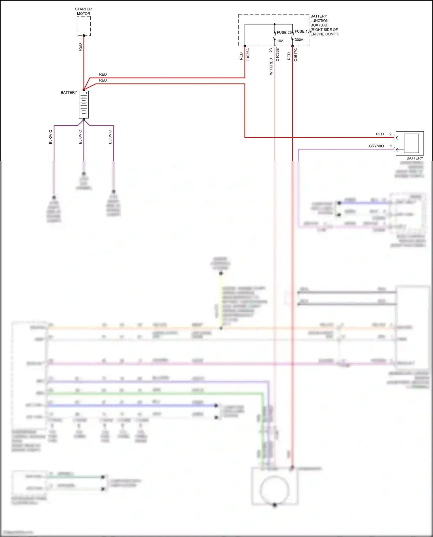 Wiring diagram generator current sensor for Ford F-150 XIII facelift (2017-2020) (1 of 6)