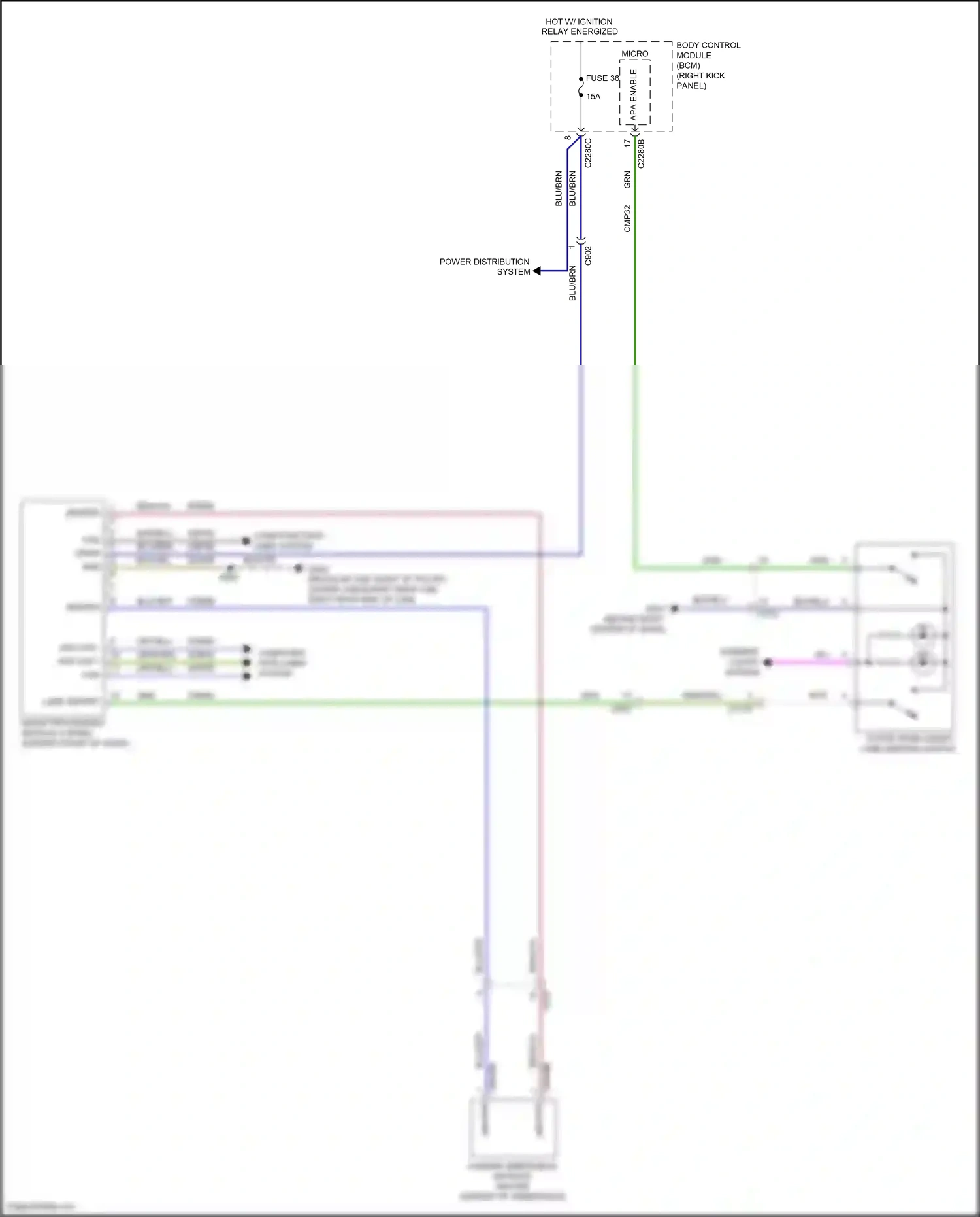 Ford F-150 XIII facelift (2017-2020) image processing module a (ipma) wiring diagram  (5 of 6)