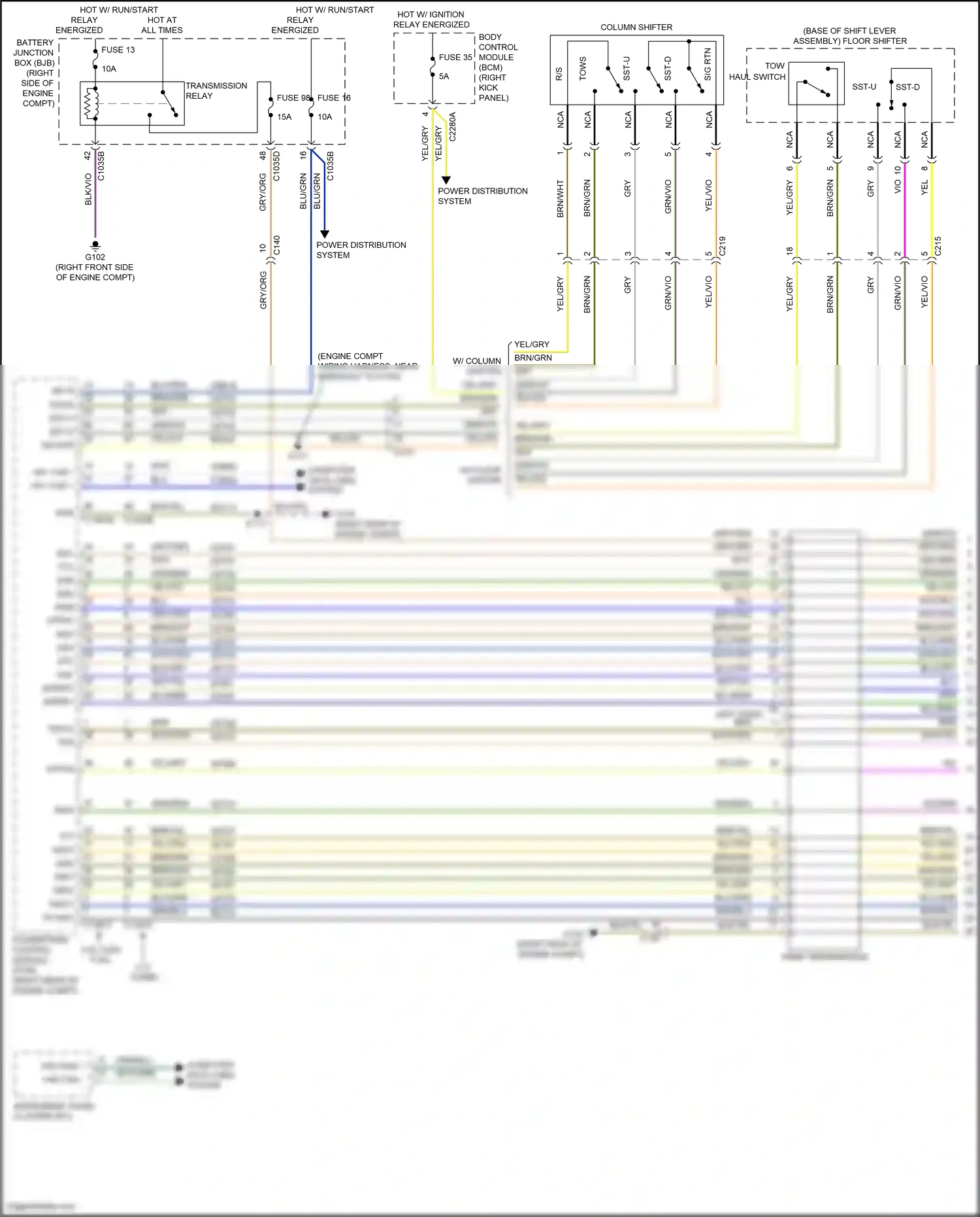 Wiring diagram isp-r for Ford F-150 XIII facelift (2017-2020) (1 of 9)