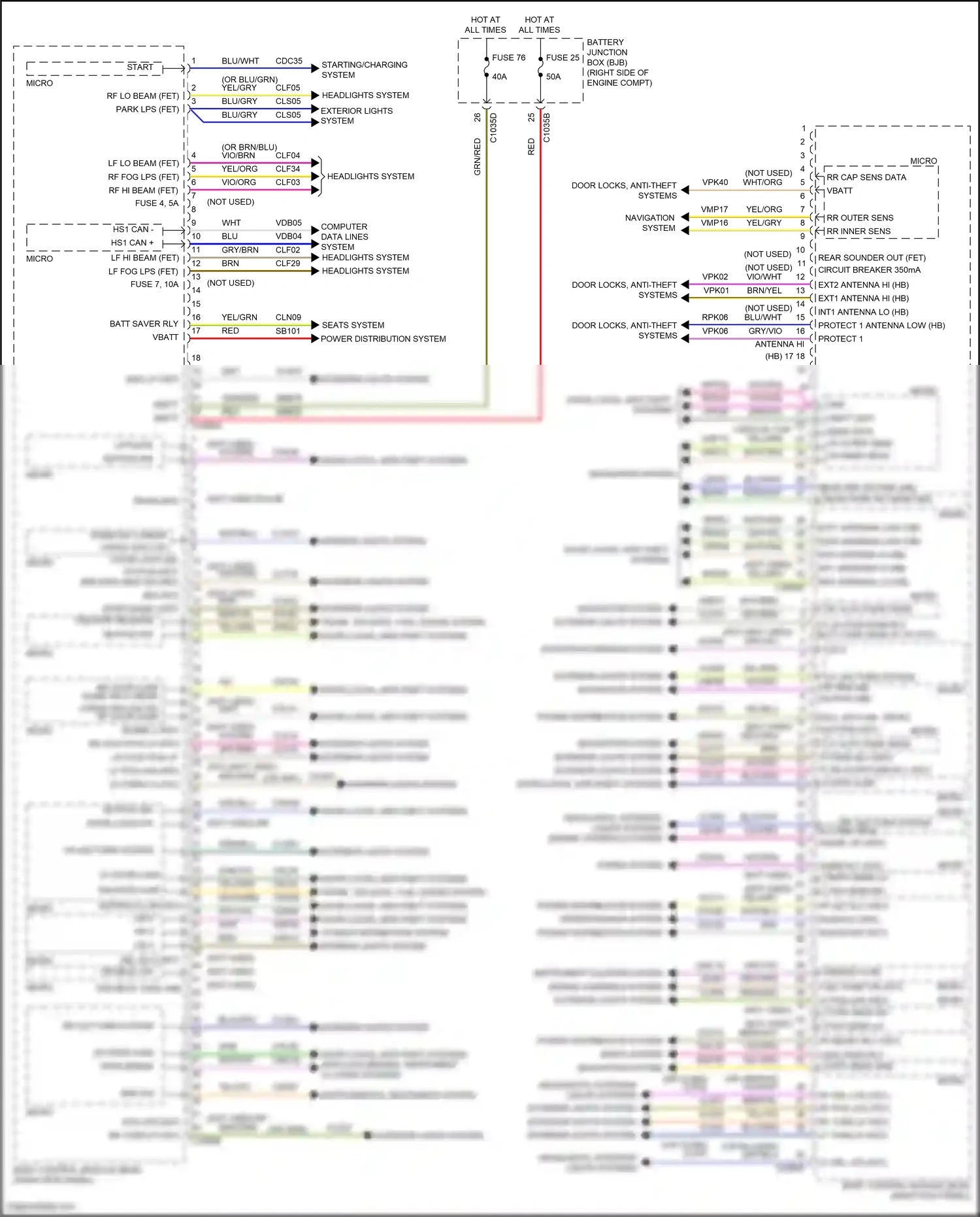 Wiring diagram micro - for Ford F-150 XIII facelift (2017-2020) (24 of 60)