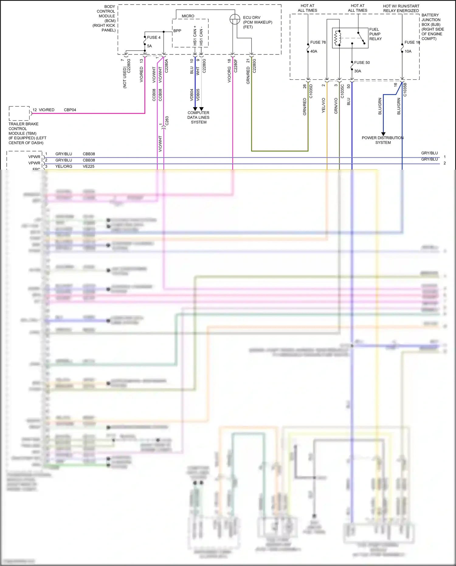 Wiring diagram micro - for Ford F-150 XIII facelift (2017-2020) (56 of 60)