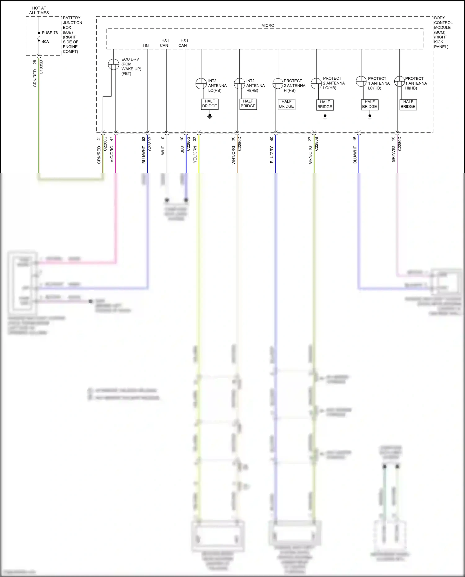 Wiring diagram micro - for Ford F-150 XIII facelift (2017-2020) (19 of 60)