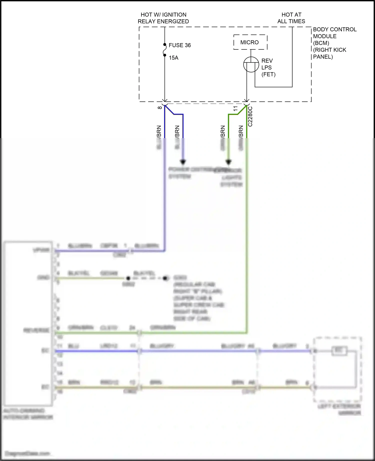 Wiring diagram micro - for Ford F-150 XIII facelift (2017-2020) (4 of 60)