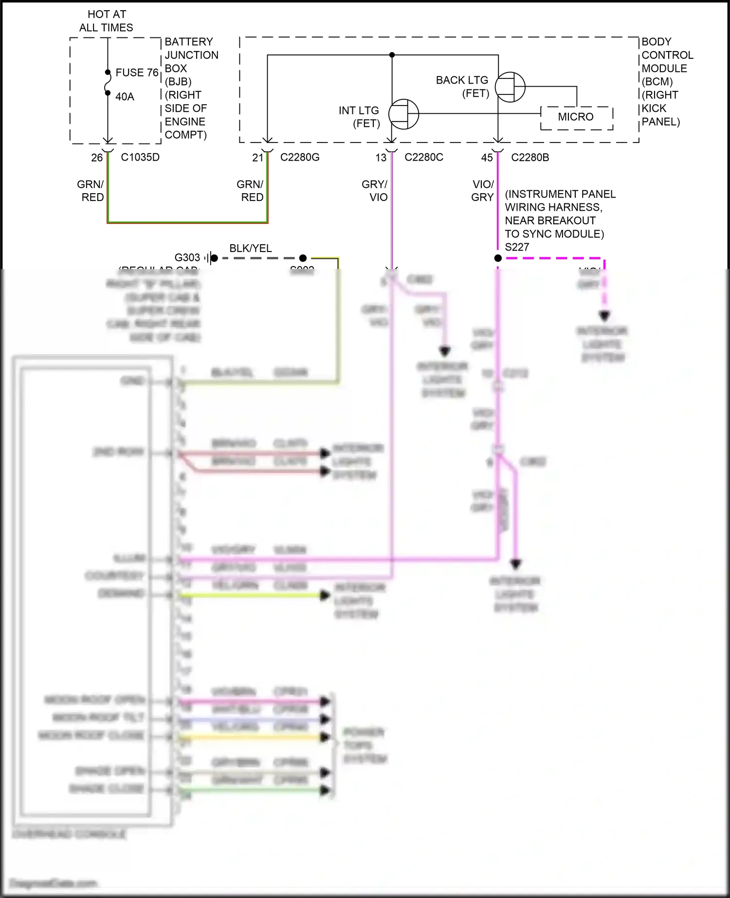 Wiring diagram micro - for Ford F-150 XIII facelift (2017-2020) (45 of 60)