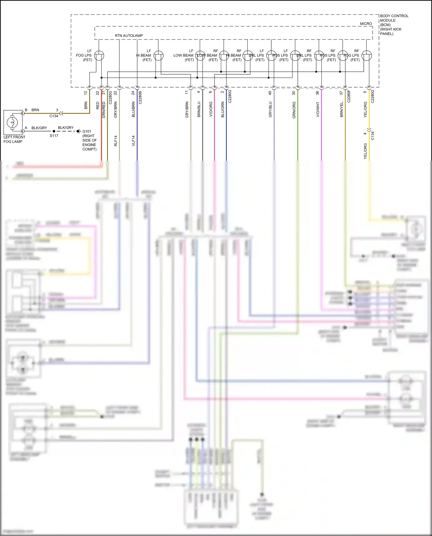 Wiring diagram micro - for Ford F-150 XIII facelift (2017-2020) (16 of 60)