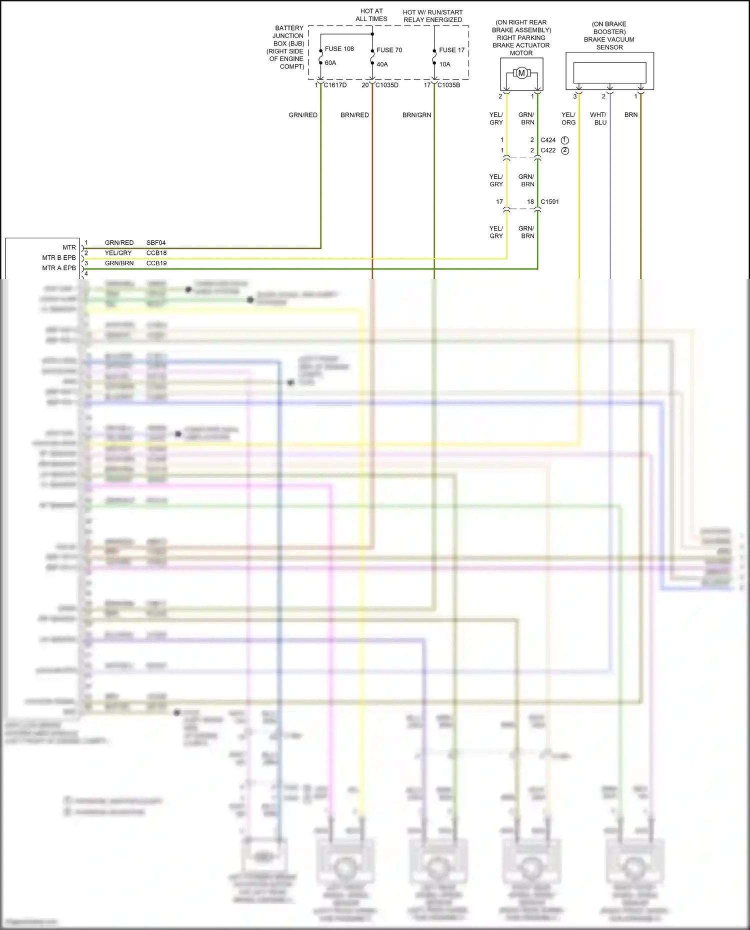 Wiring diagram rf sensor lo for Ford F-150 XIII facelift (2017-2020) (1 of 2)