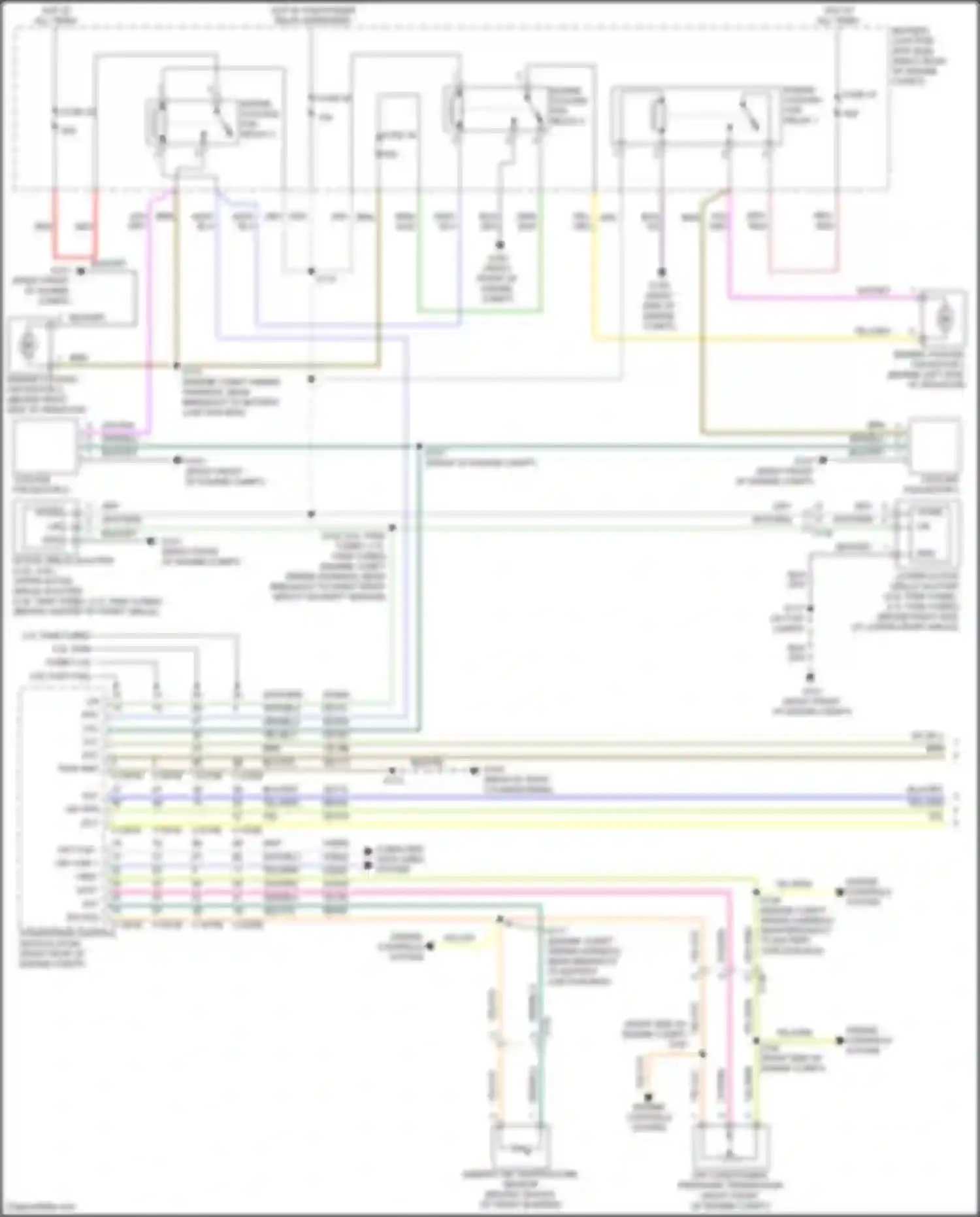 F-150 Ford XIII (2014-2018): Cooling fan circuit (1 of 2)