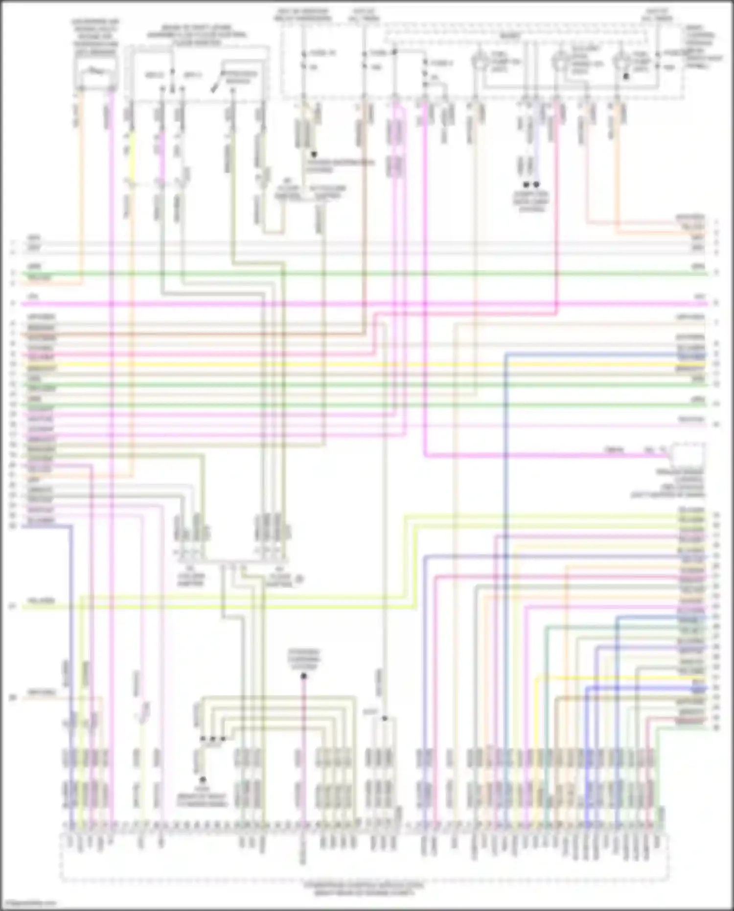 F-150 Ford XIII (2014-2018): Wiring diagram engine performance 2.7l twin turbo (3 of 7)
