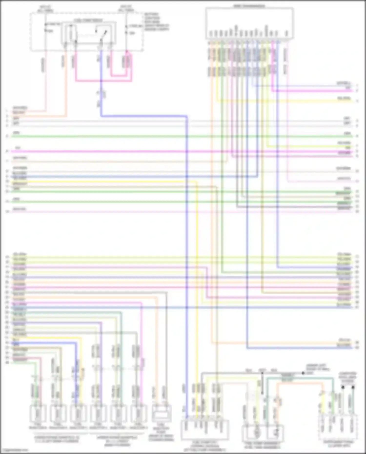 F-150 Ford XIII (2014-2018): Wiring diagram engine performance 2.7l twin turbo (4 of 7)