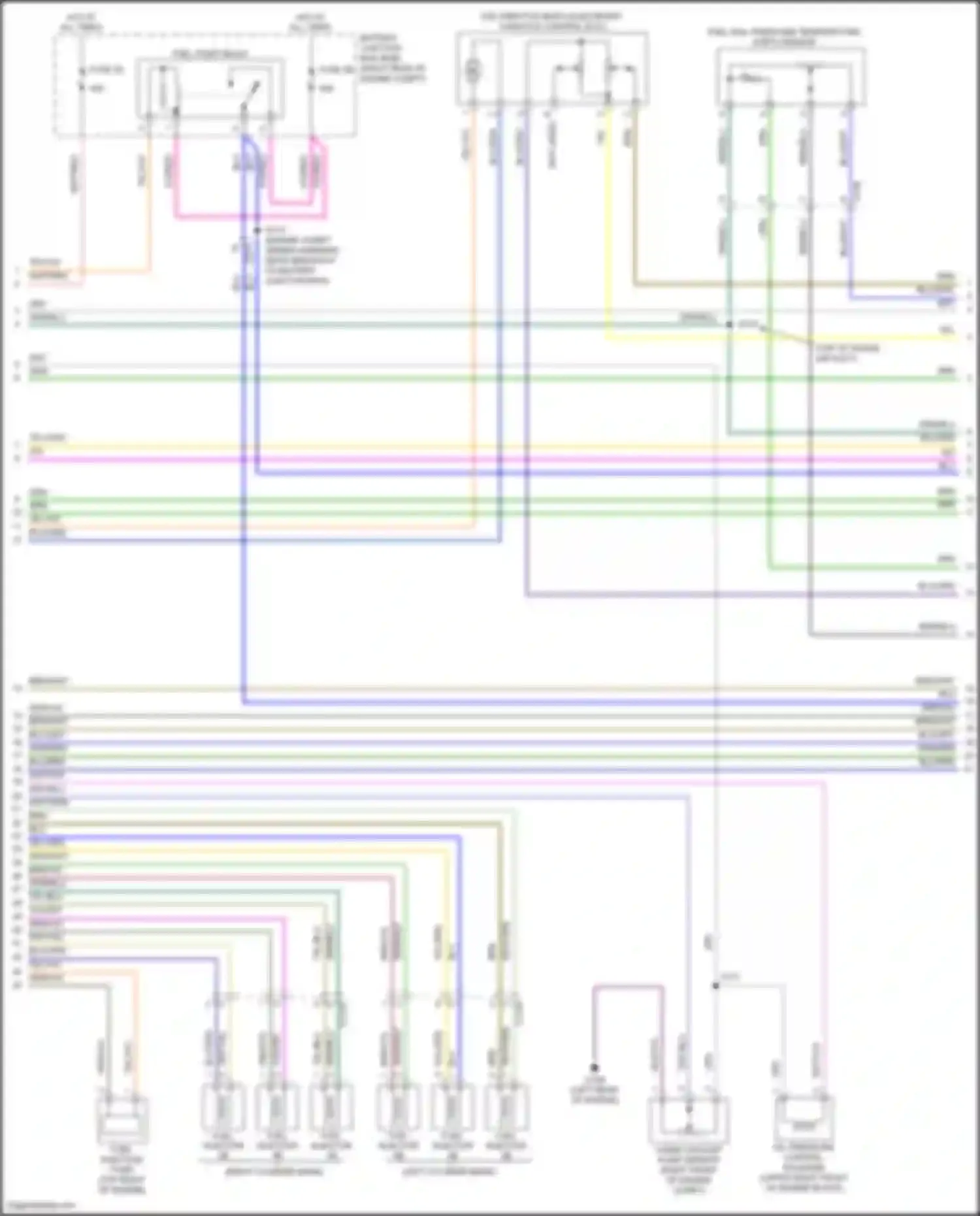 F-150 Ford XIII (2014-2018): Wiring diagram engine performance 3.5l twin turbo (4 of 7)