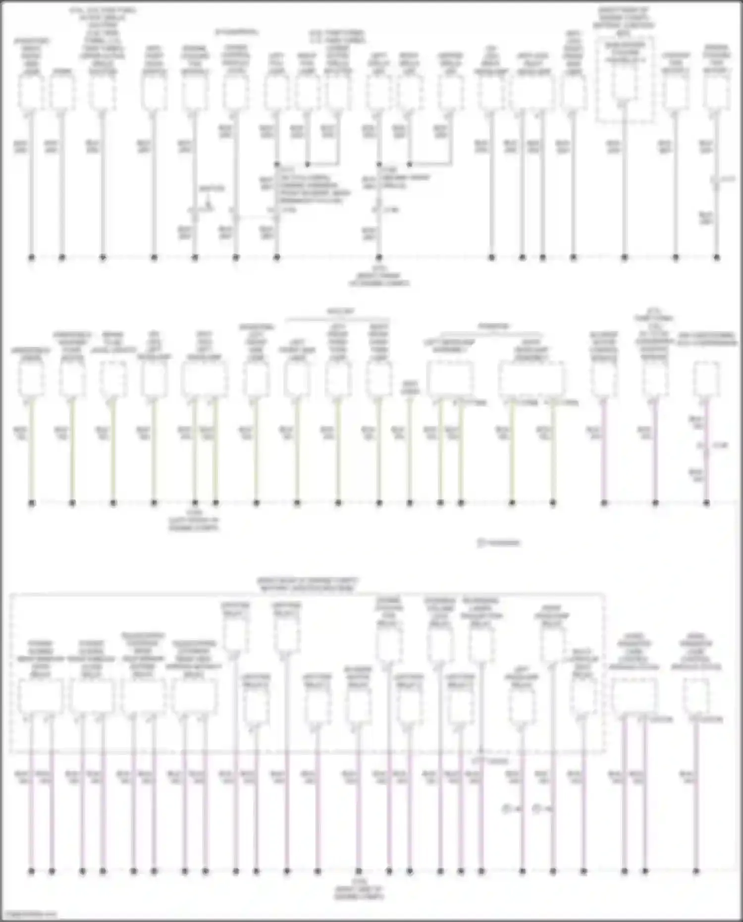 F-150 Ford XIII (2014-2018): Ground distribution circuit (1 of 6)