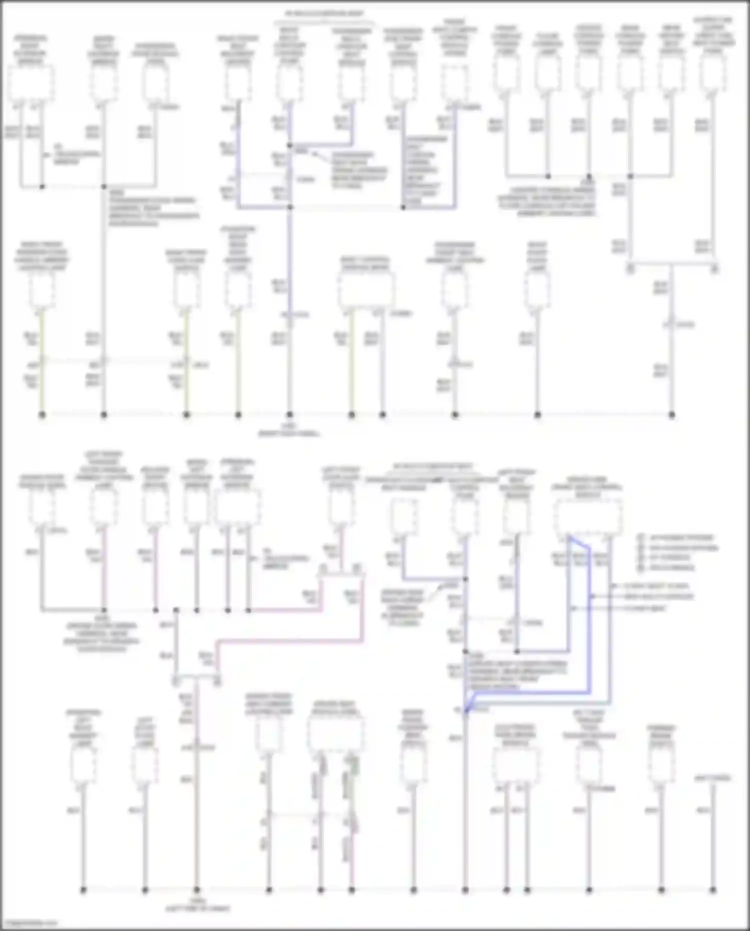 F-150 Ford XIII (2014-2018): Ground distribution circuit (4 of 6)