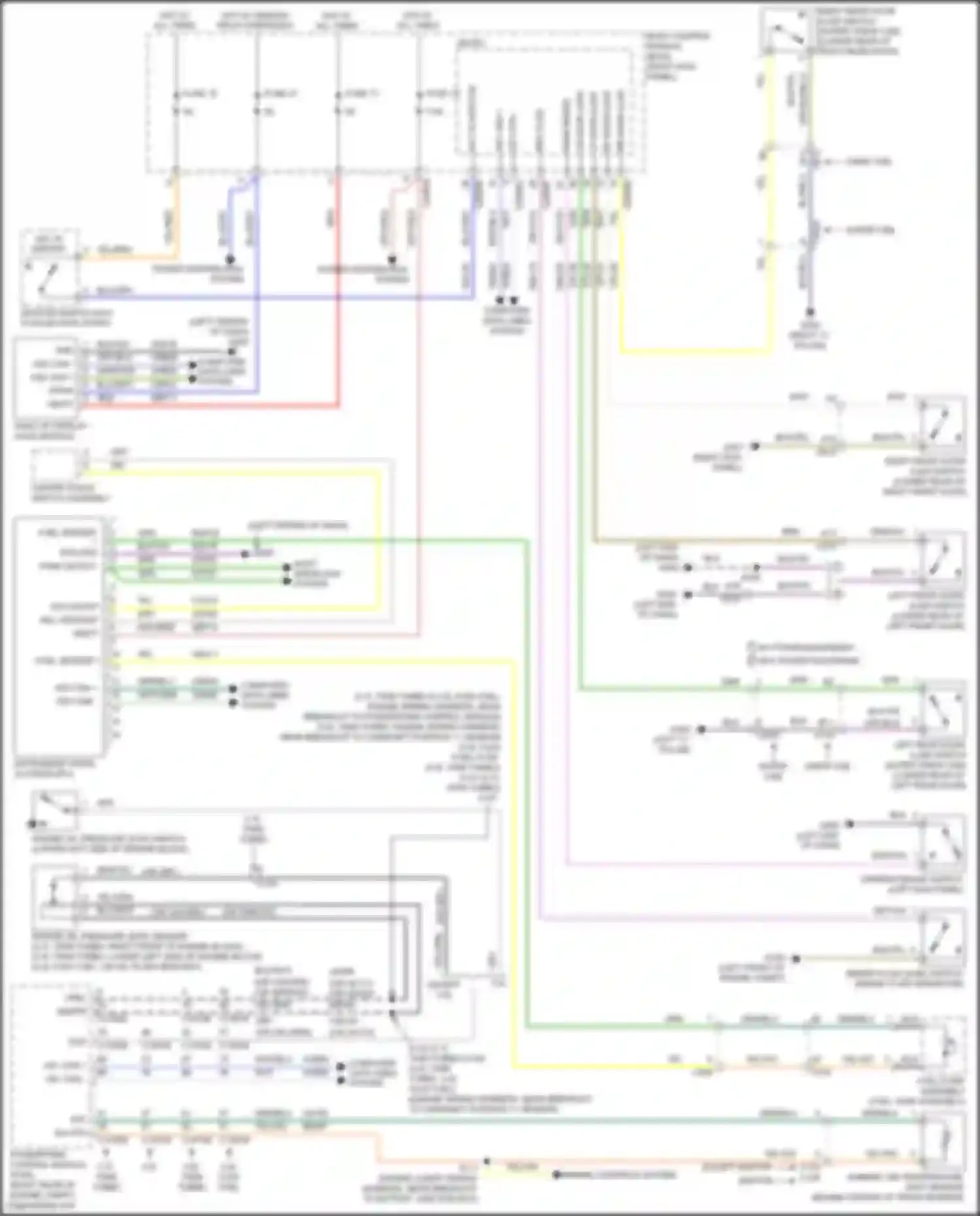 F-150 Ford XIII (2014-2018): Instrument cluster circuit