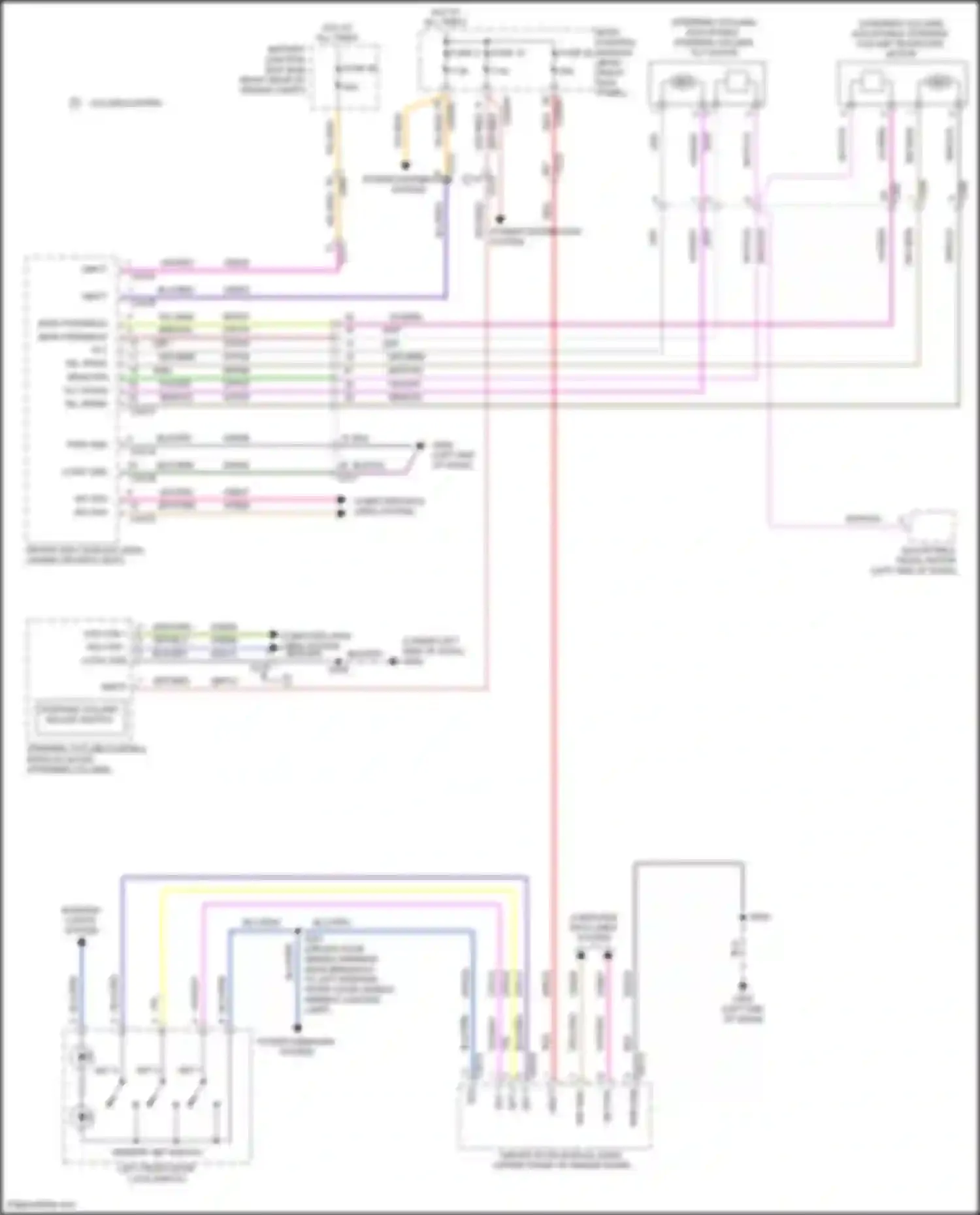 F-150 Ford XIII (2014-2018): Steering column memory circuit