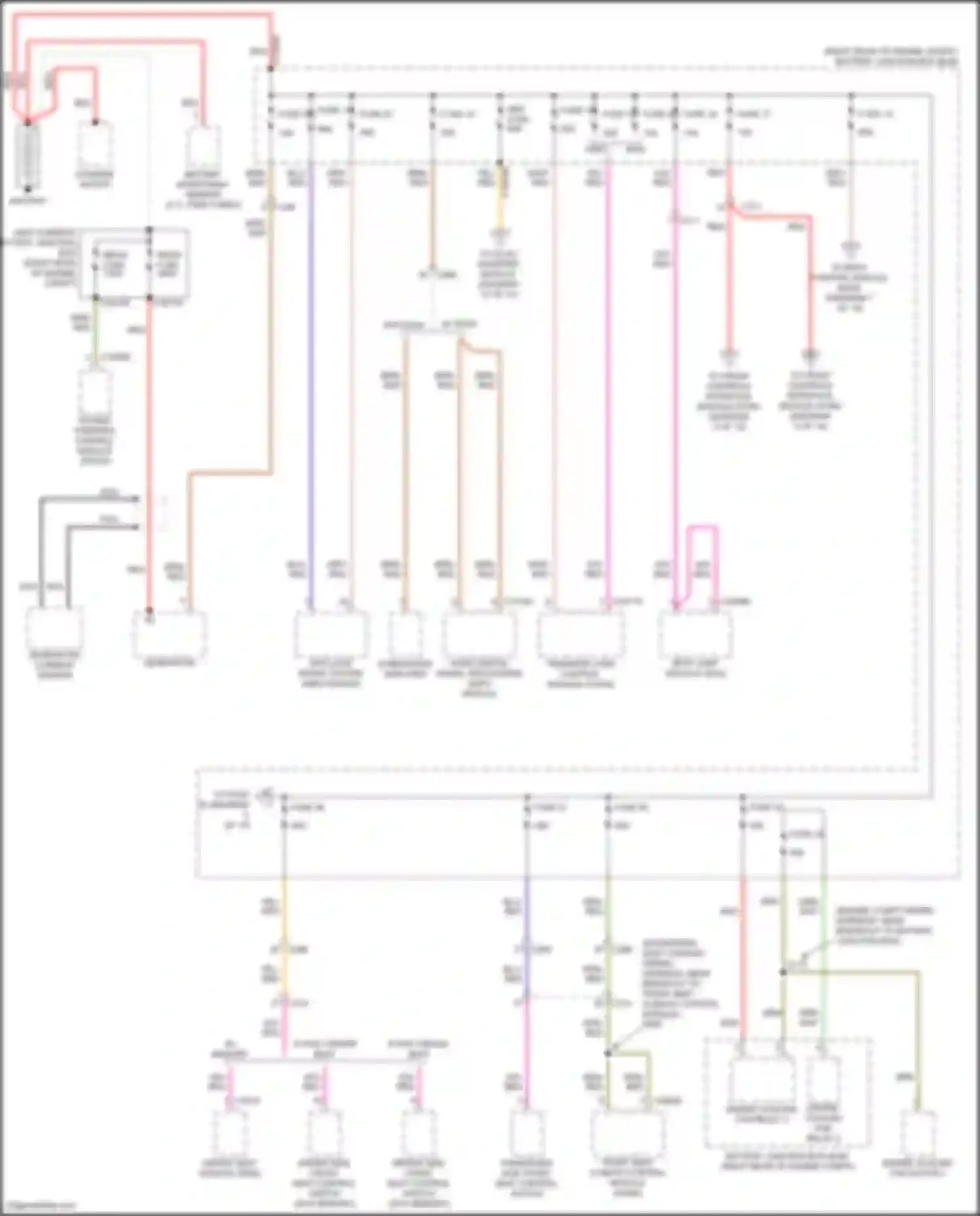 F-150 Ford XIII (2014-2018): Power distribution circuit (1 of 10)