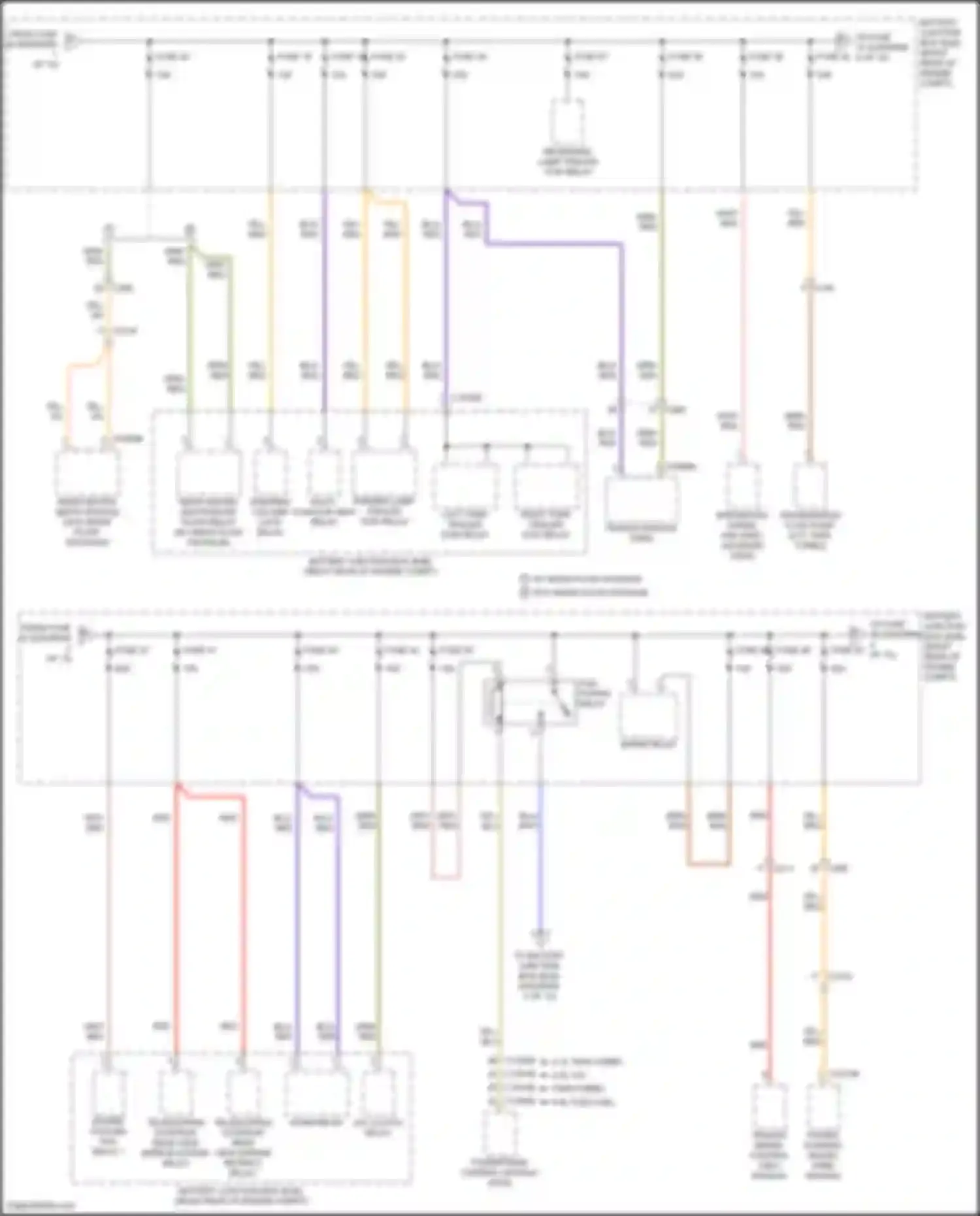 F-150 Ford XIII (2014-2018): Power distribution circuit (2 of 10)
