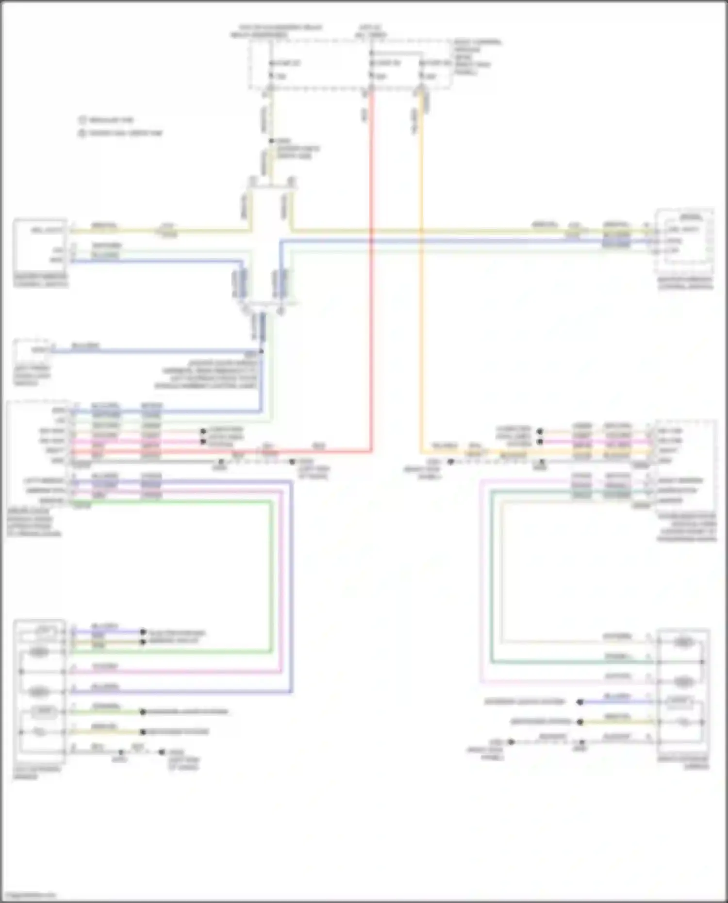 F-150 Ford XIII (2014-2018): Power mirrors circuit, base
