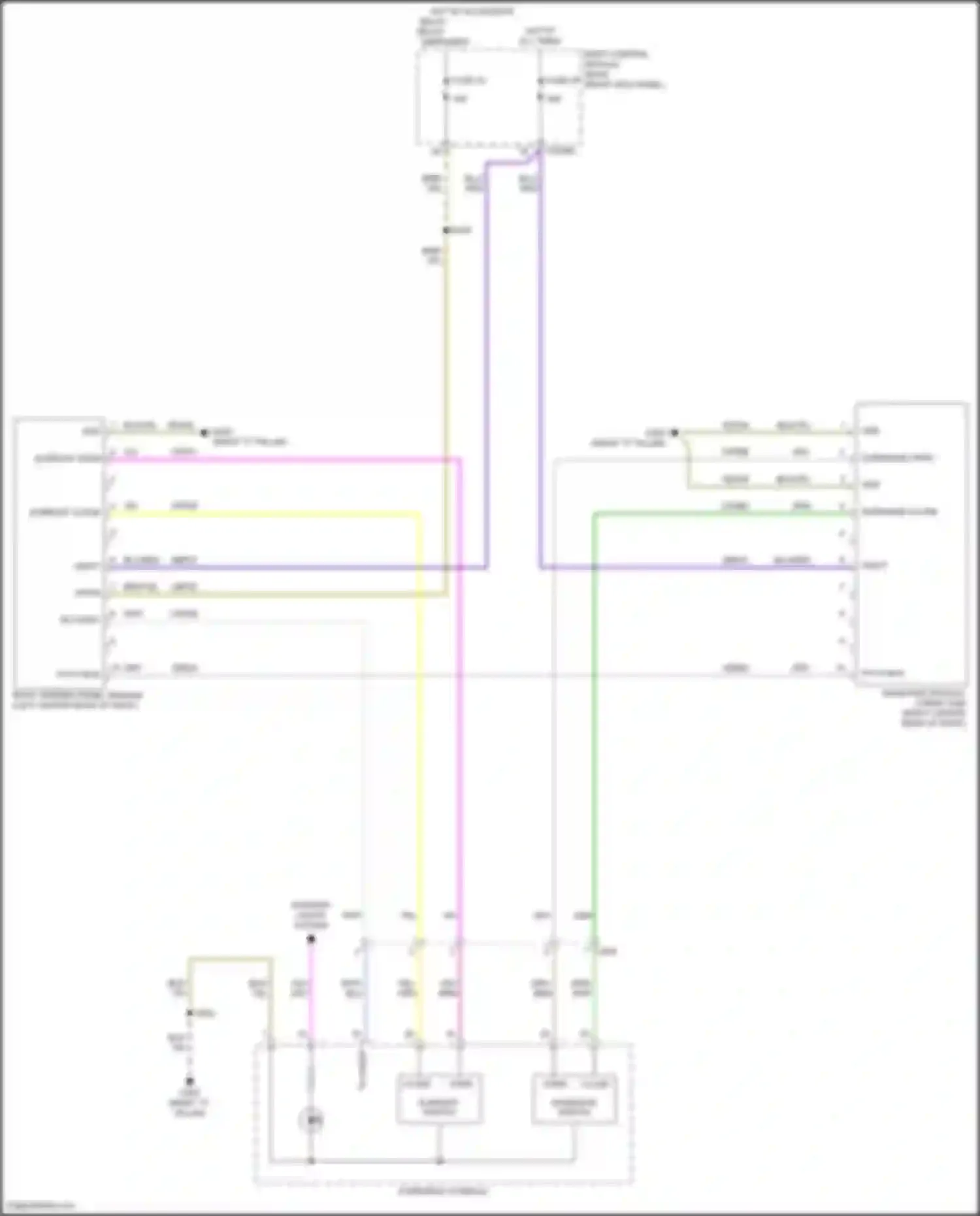 F-150 Ford XIII (2014-2018): Power top/sunroof circuit