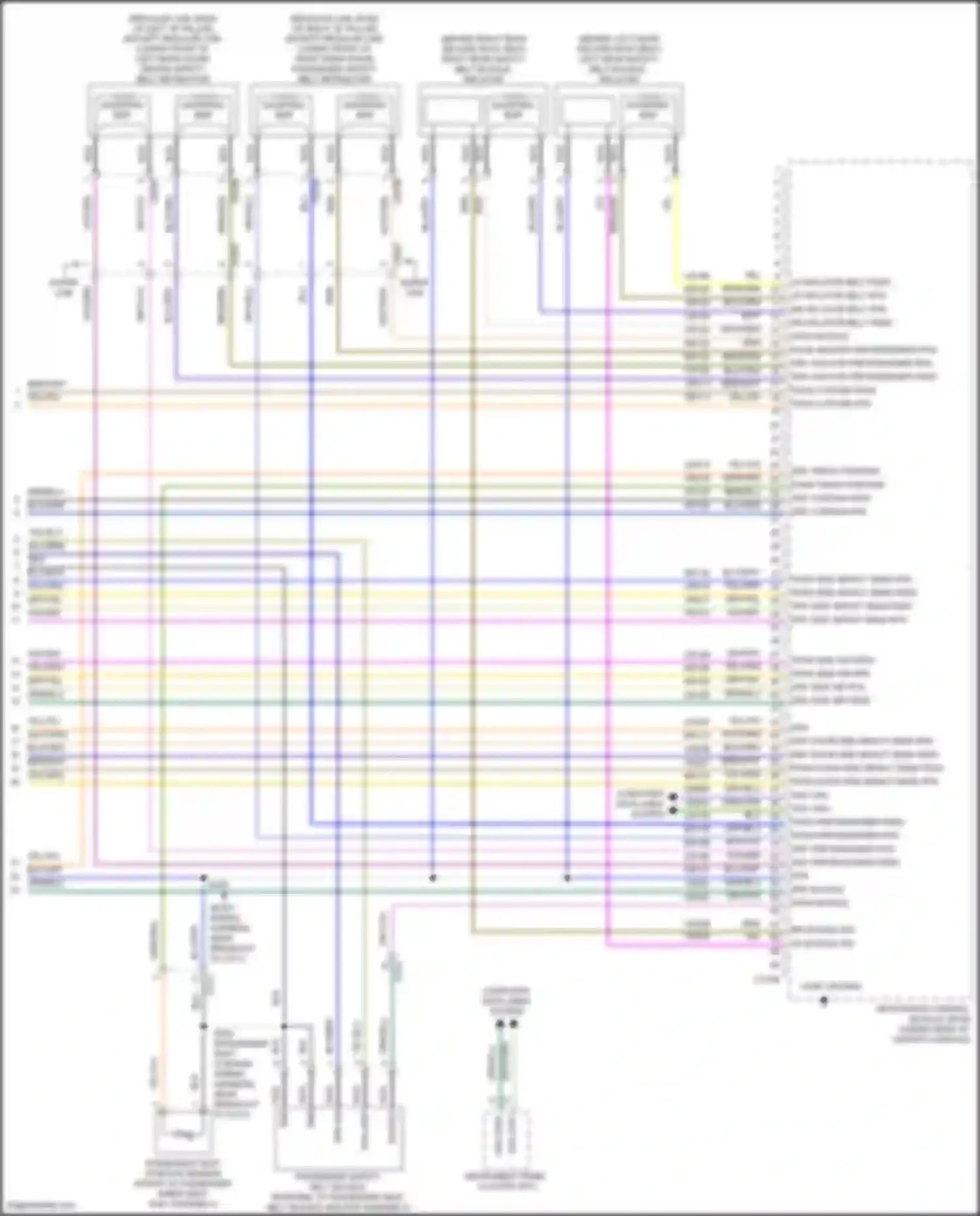 F-150 Ford XIII (2014-2018): Supplemental restraints circuit (3 of 3)
