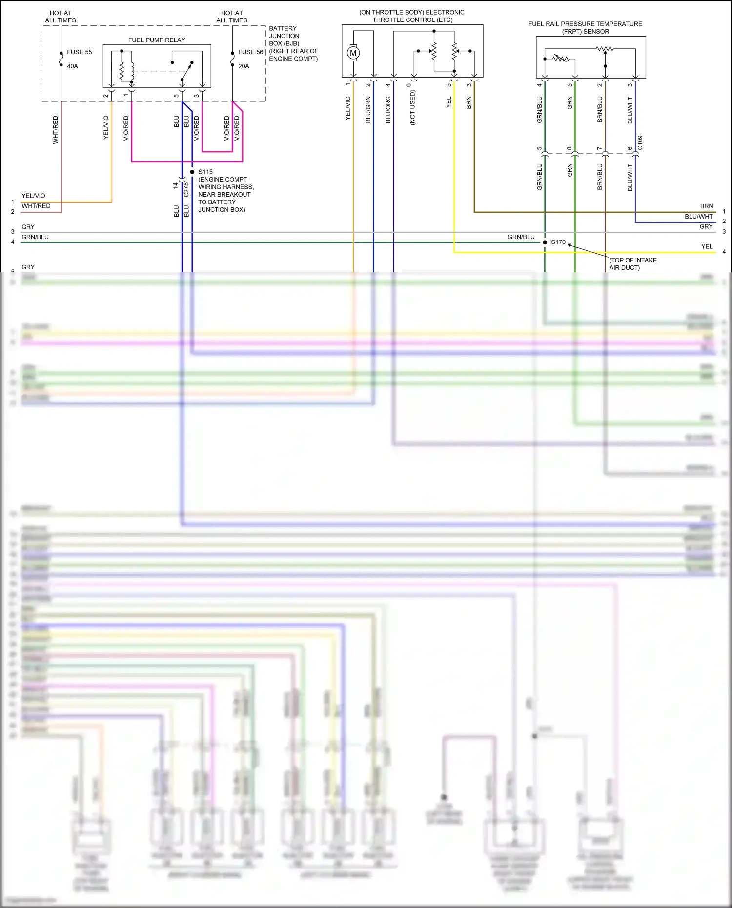 Wiring diagram blu/grn for Ford F-150 XIII (2014-2018) (42 of 57)