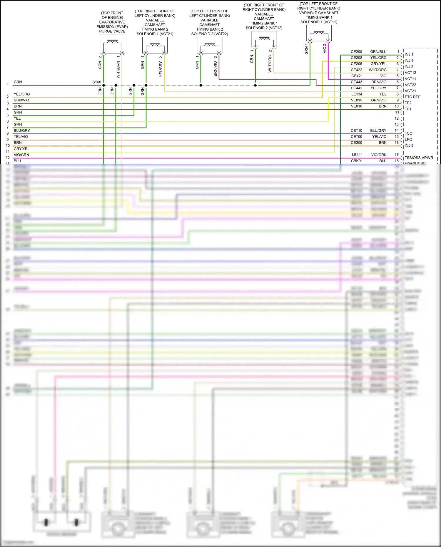 Wiring diagram blu/grn for Ford F-150 XIII (2014-2018) (50 of 57)